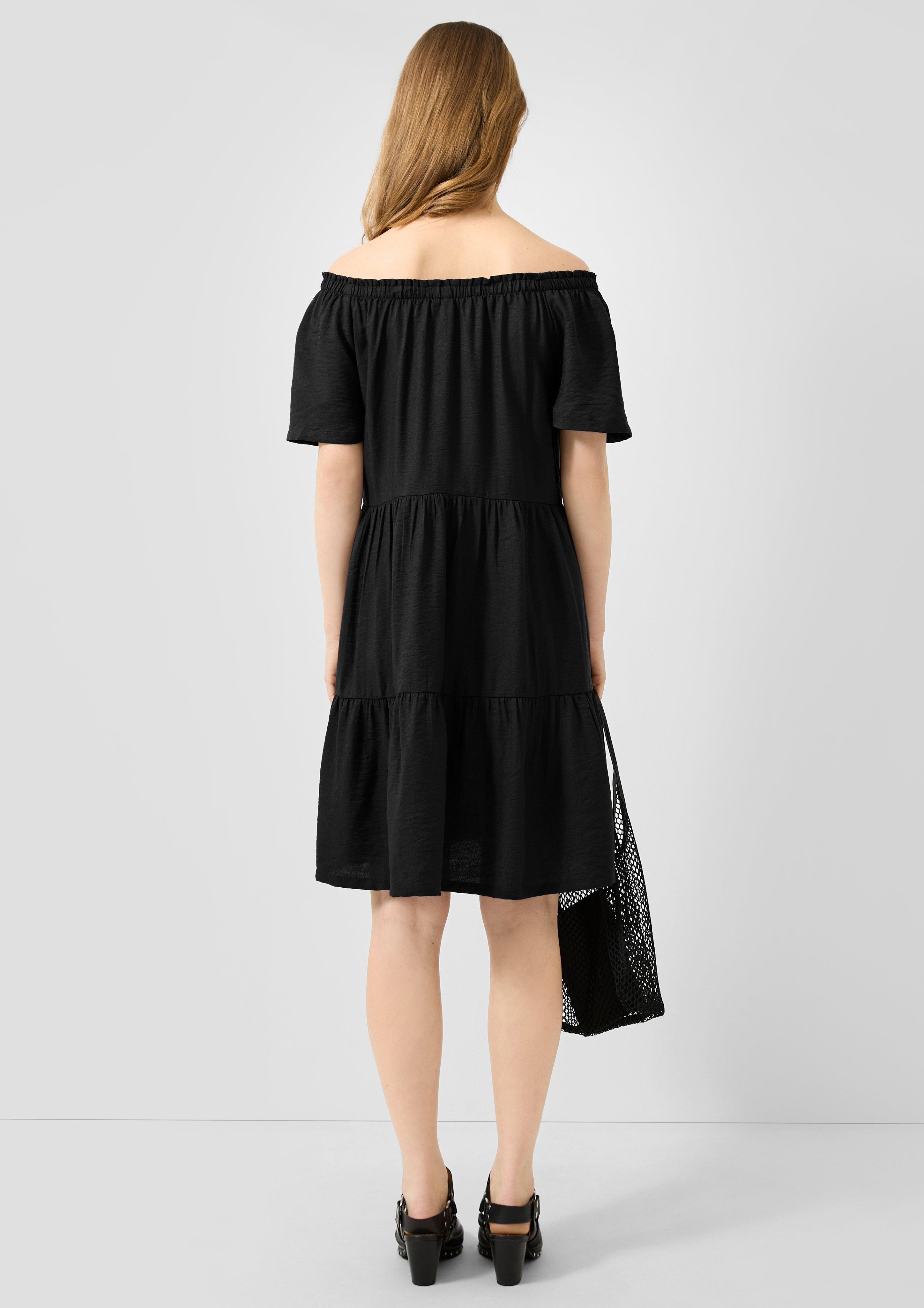 Dames Jurk in zwart van QS