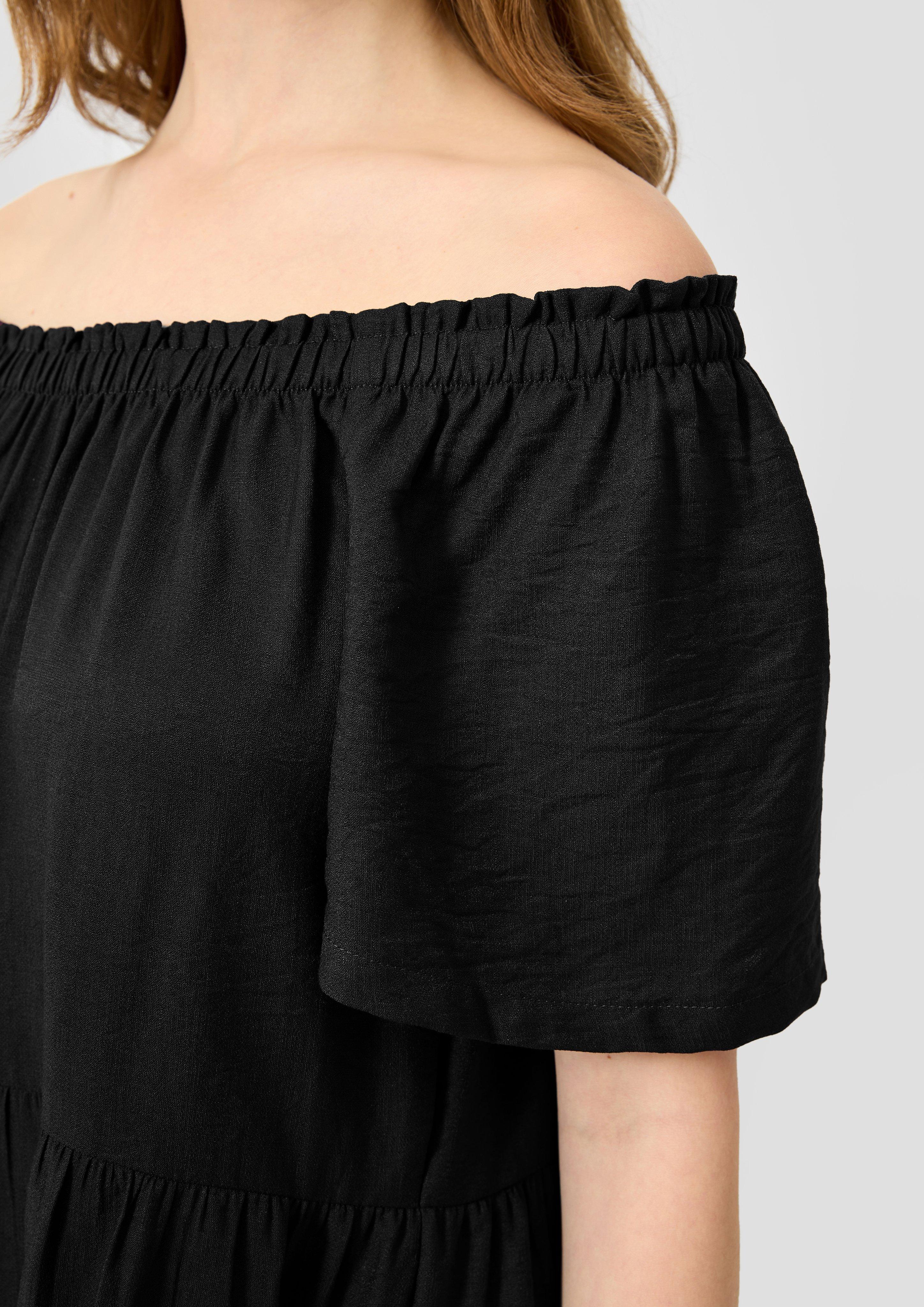 Dames Jurk in zwart van QS