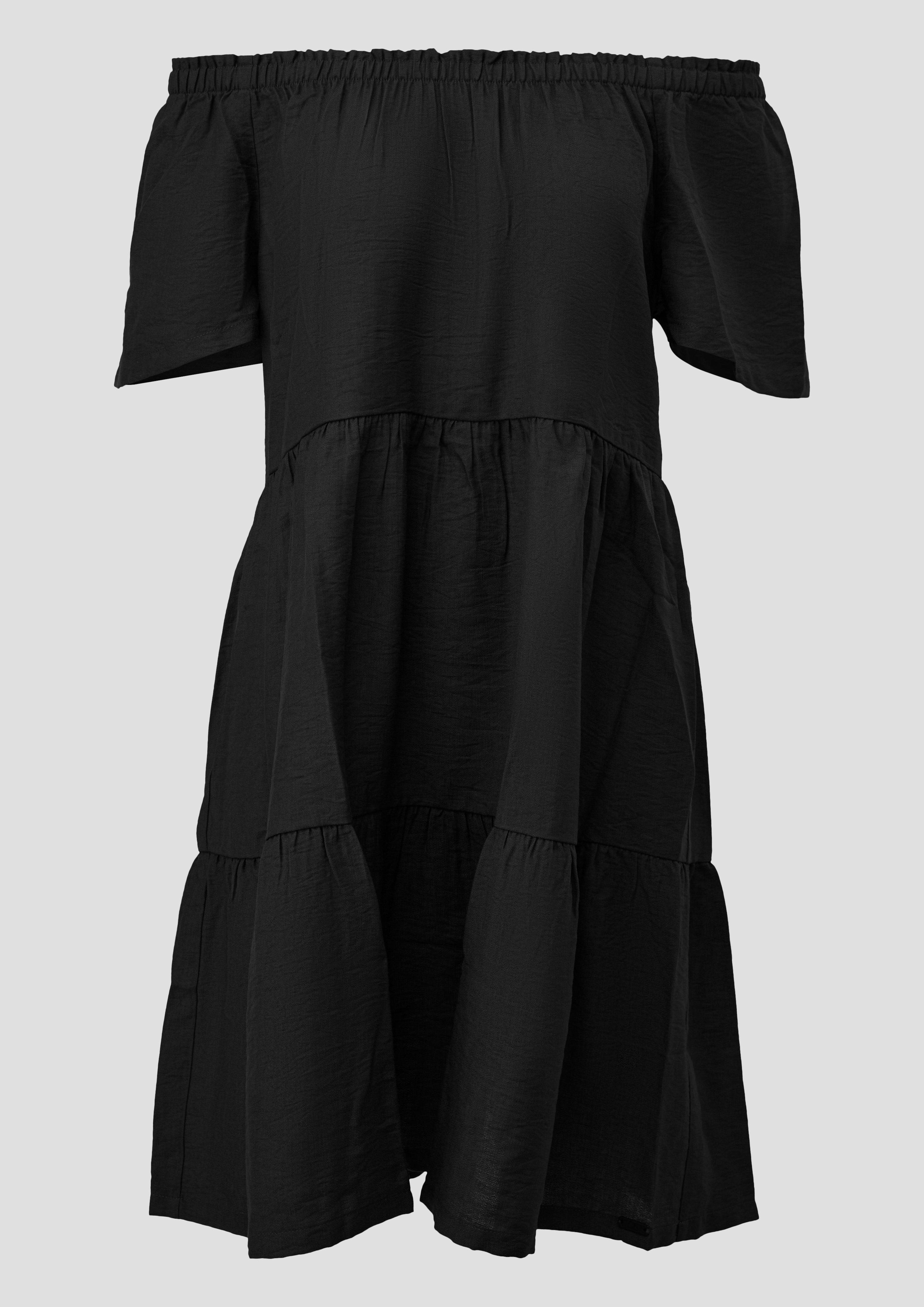 Dames Jurk in zwart van QS
