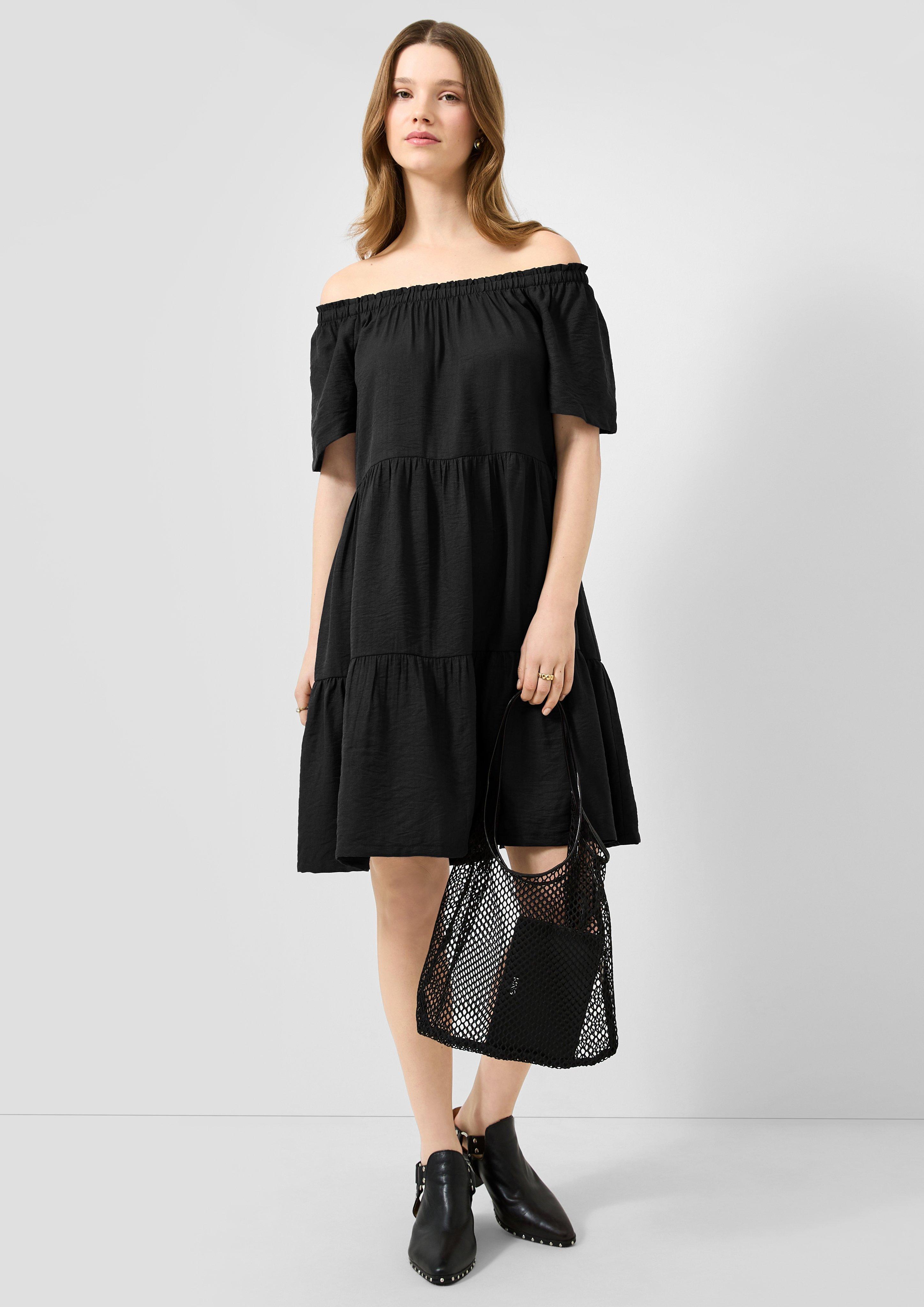 Dames Jurk in zwart van QS