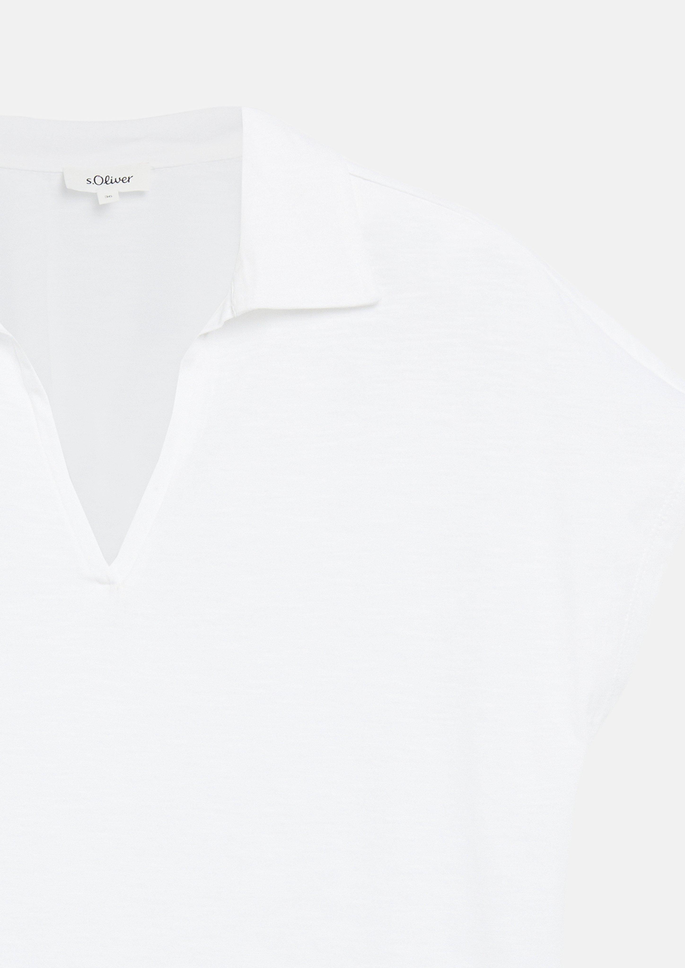 Femmes Polo en blanc de s.Oliver