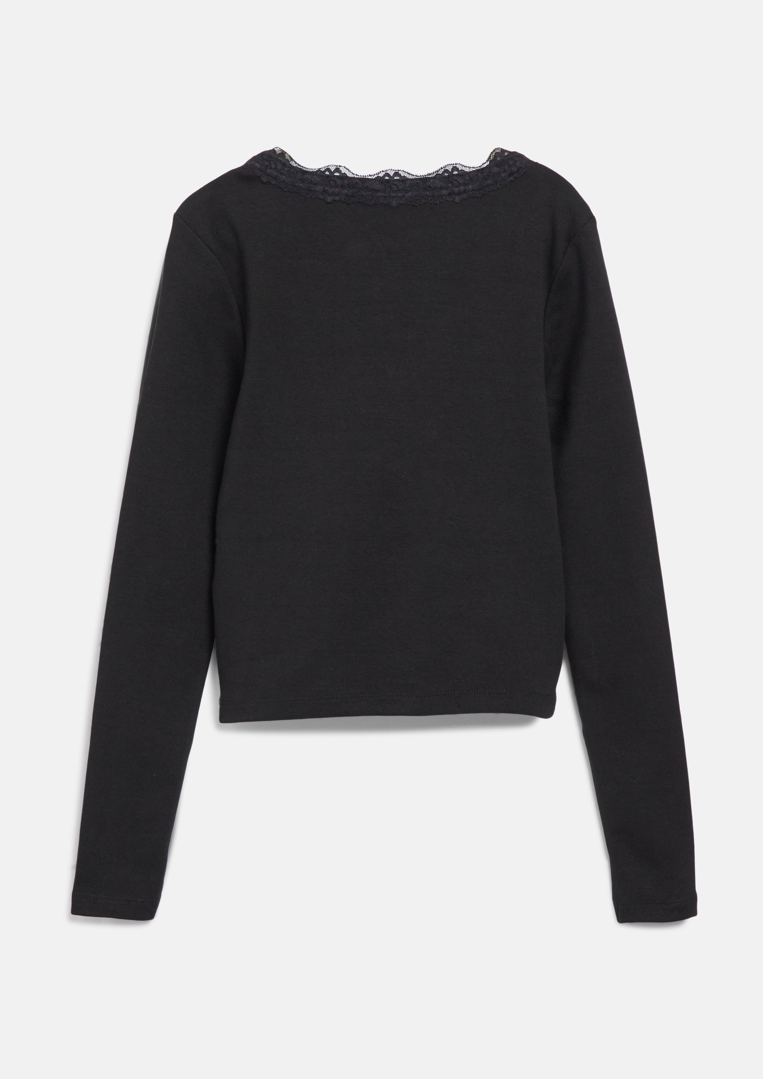 Junior T-shirt en noir de s.Oliver