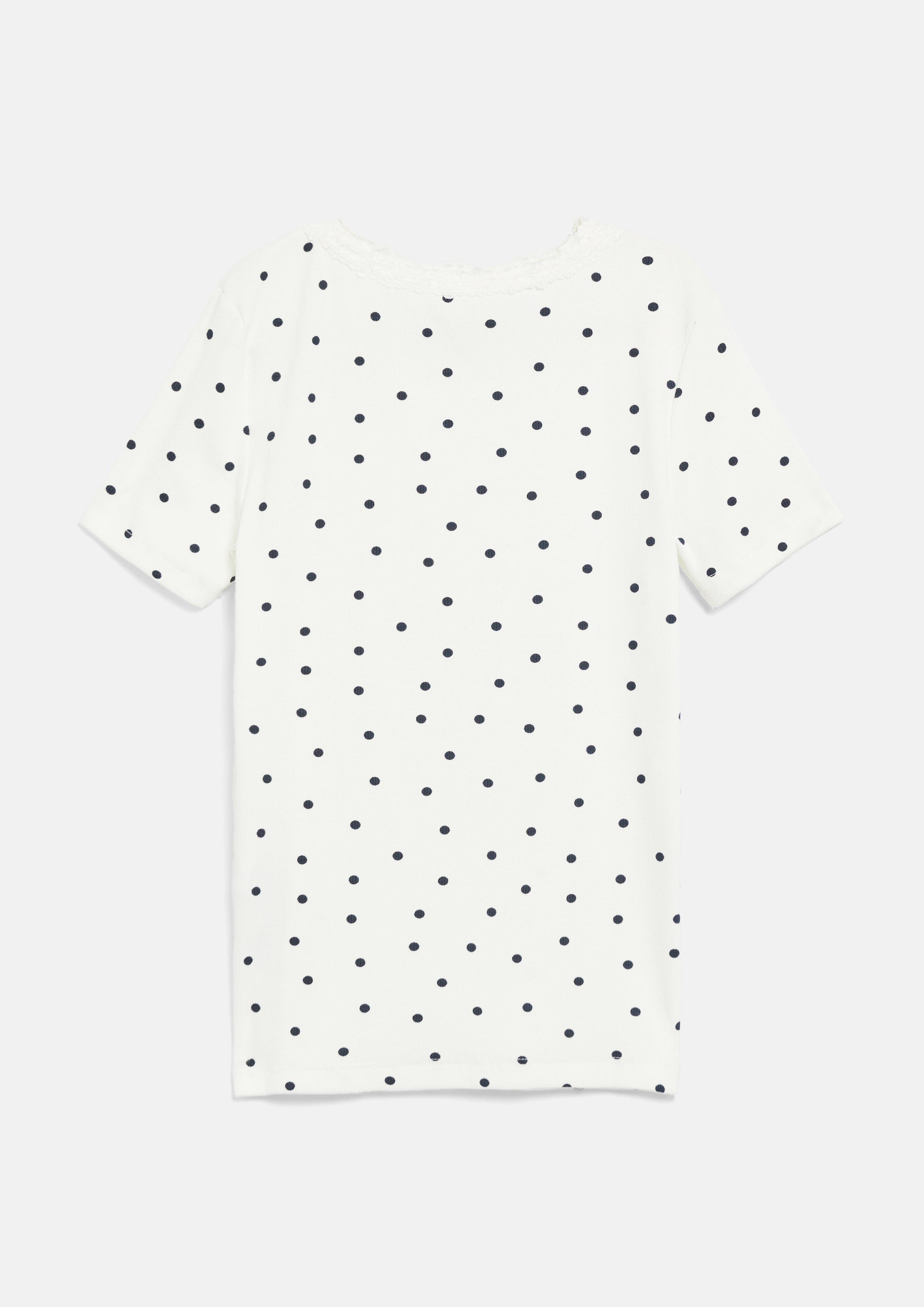 Kinder T-Shirt in weiß von s.Oliver