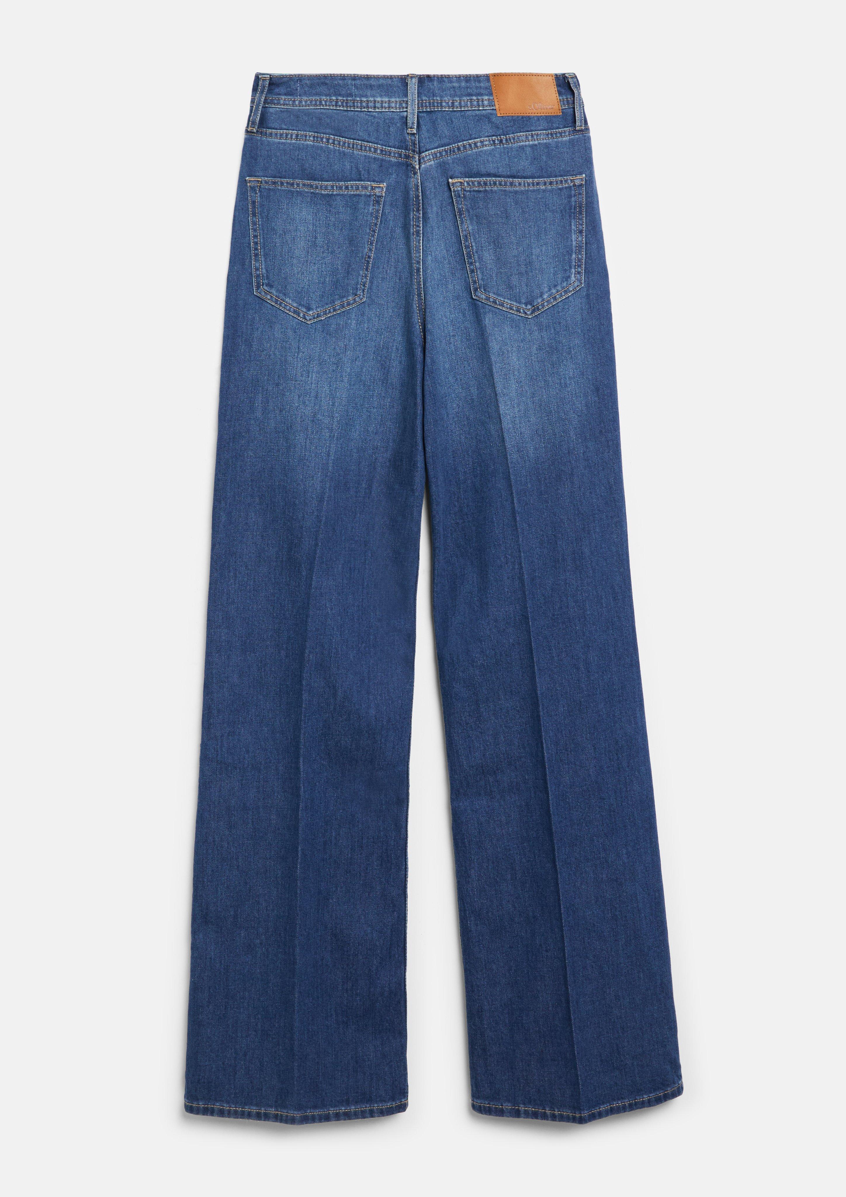 Dames Jeans broek in blauw van s.Oliver