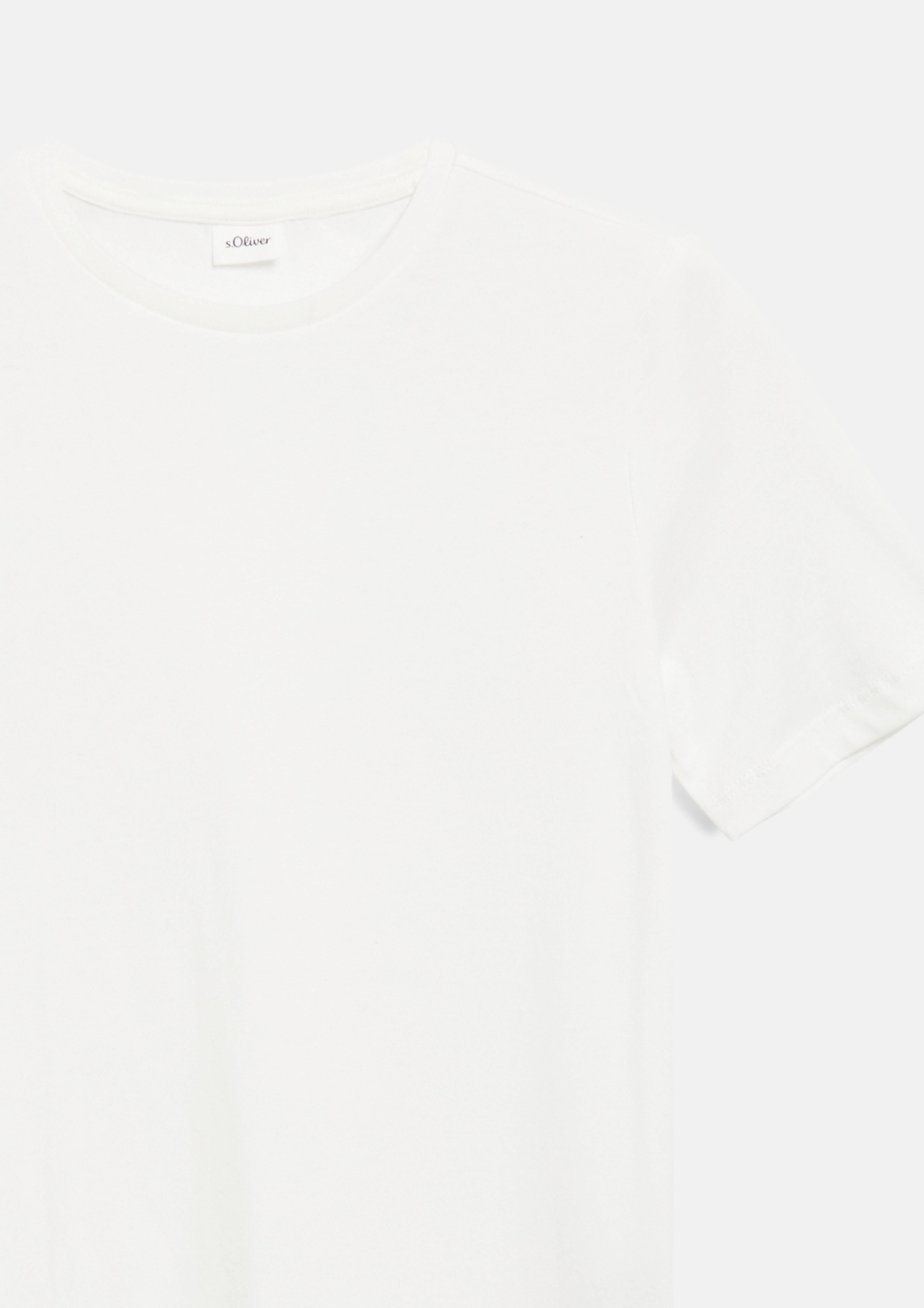 Junior T-shirt avec illustration en blanc de s.Oliver