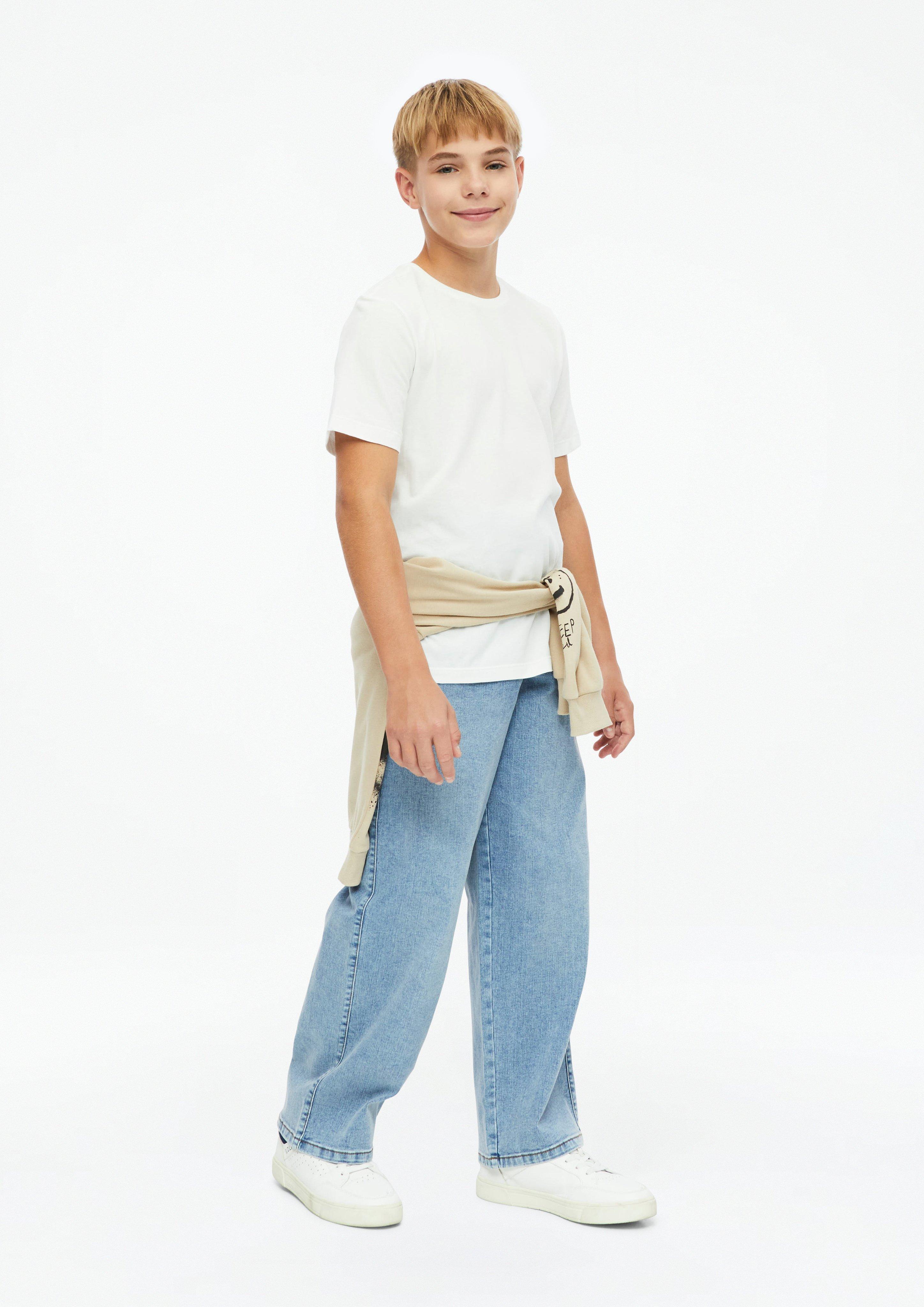 Junior T-shirt avec illustration en blanc de s.Oliver
