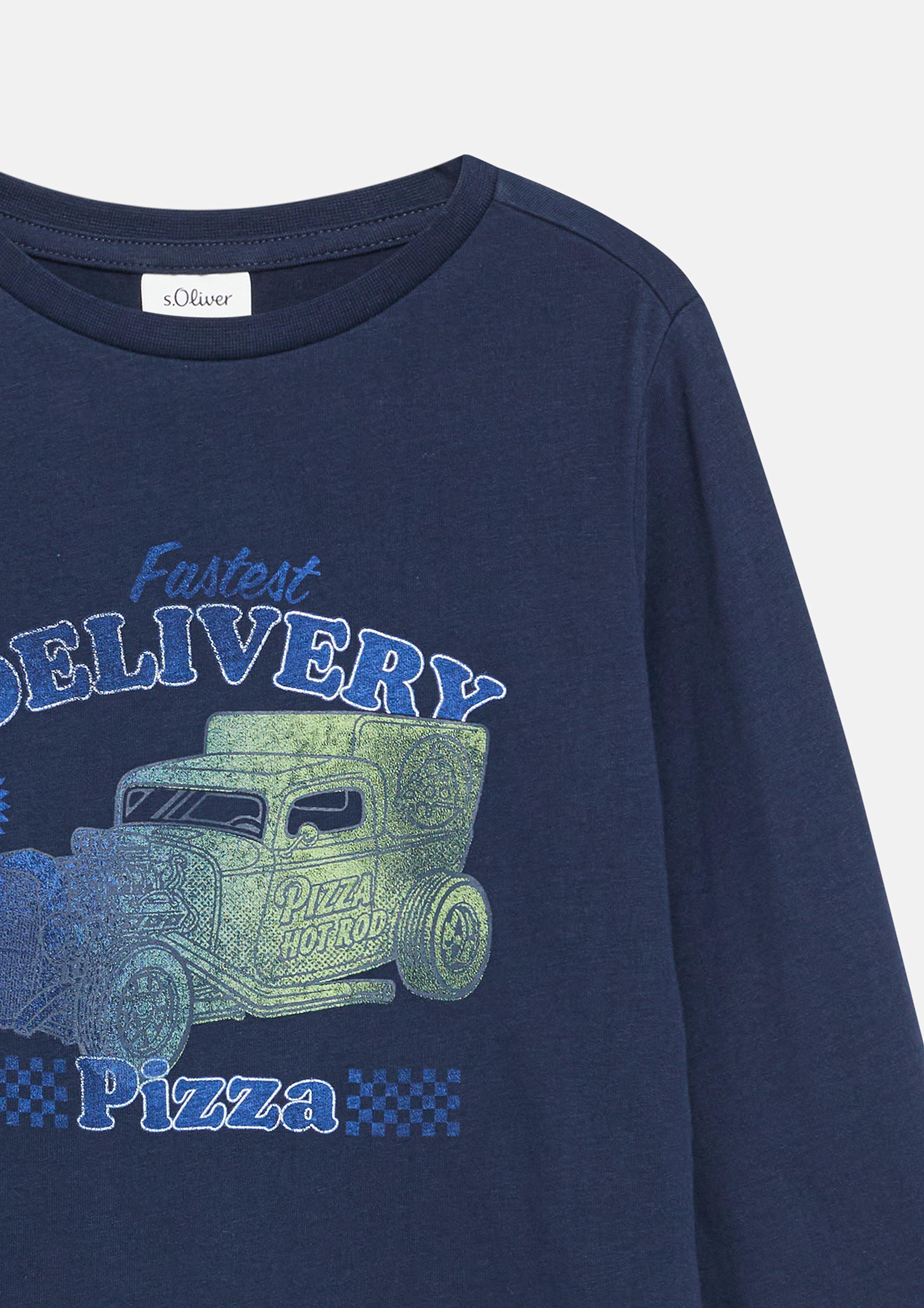 Junior T-shirt en bleu de s.Oliver