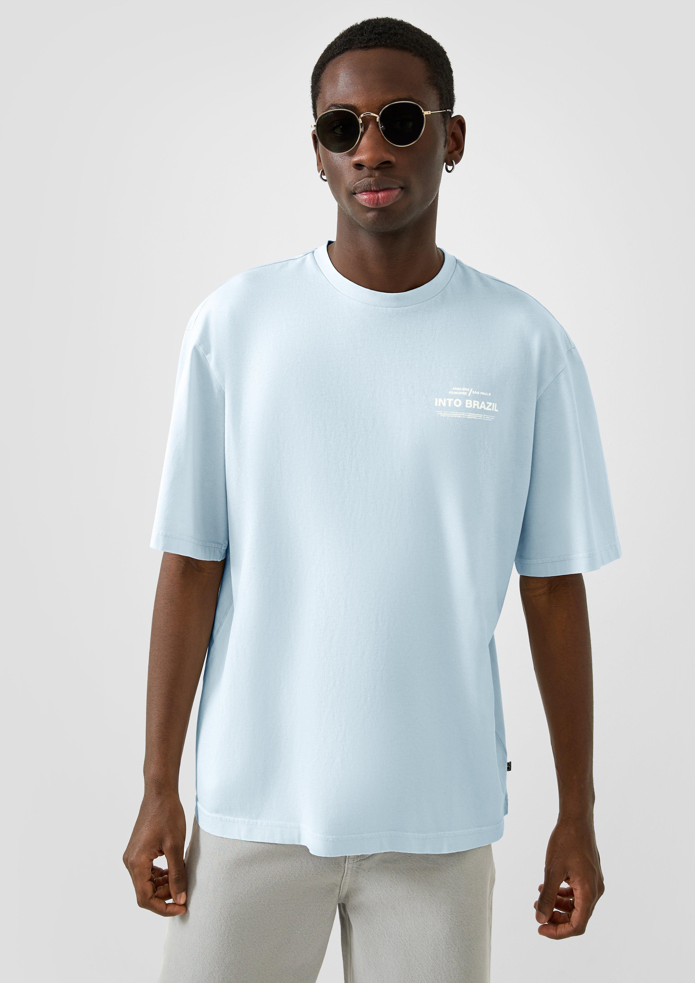 Herren Gewaschenes T-Shirt im Relaxed Fit in  von QS