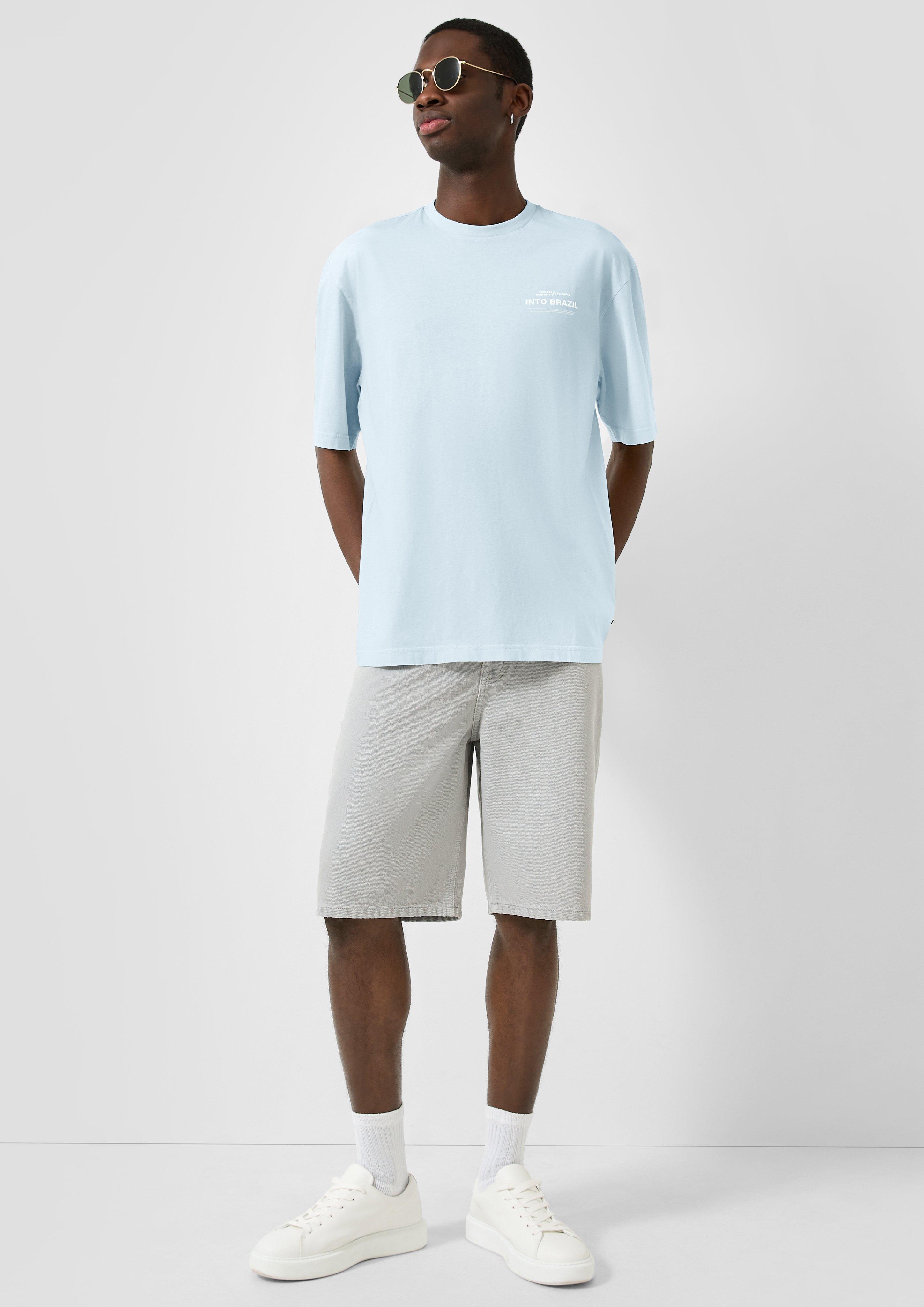 Herren T-Shirt in blau von QS