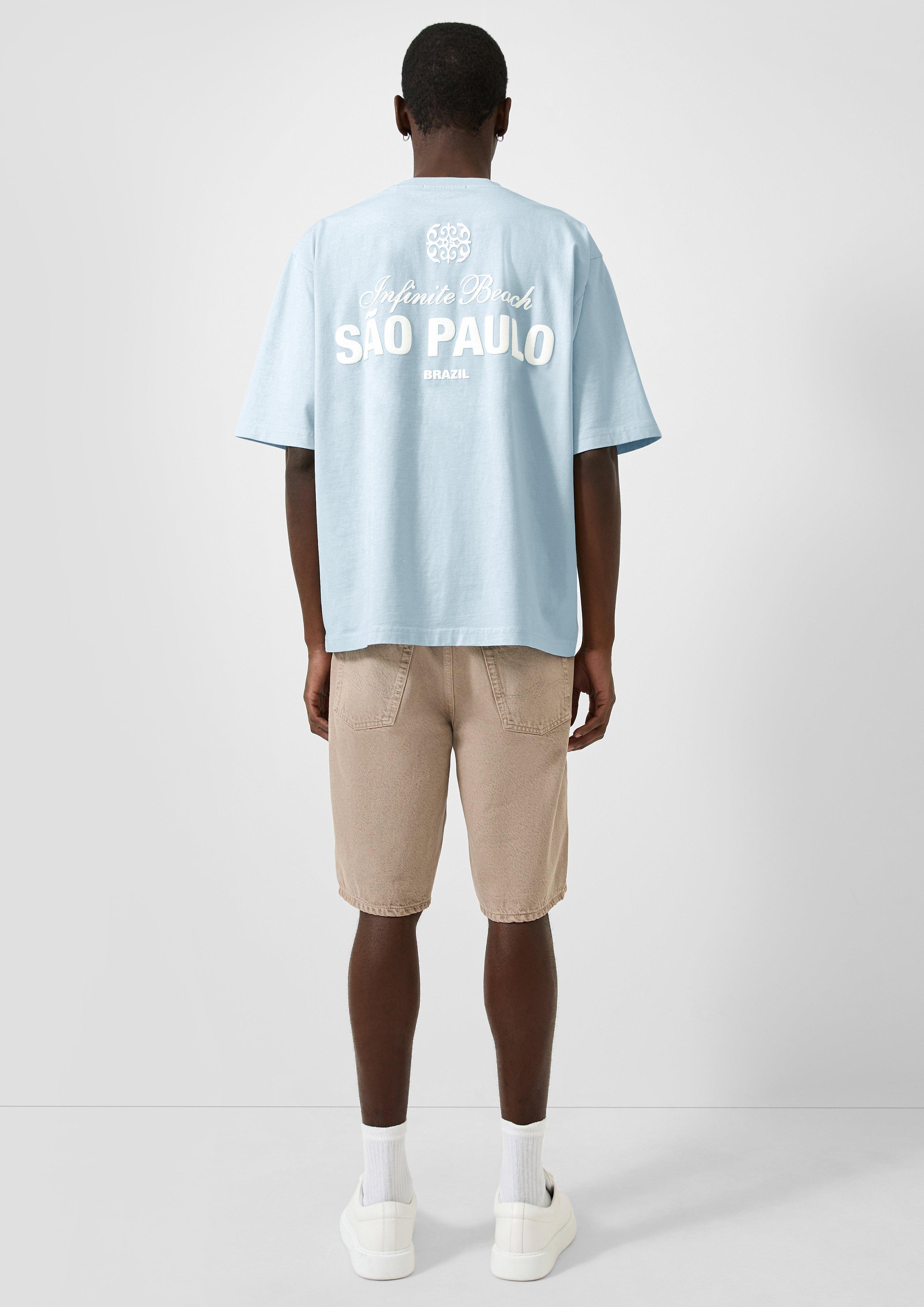 Herren T-Shirt in blau von QS