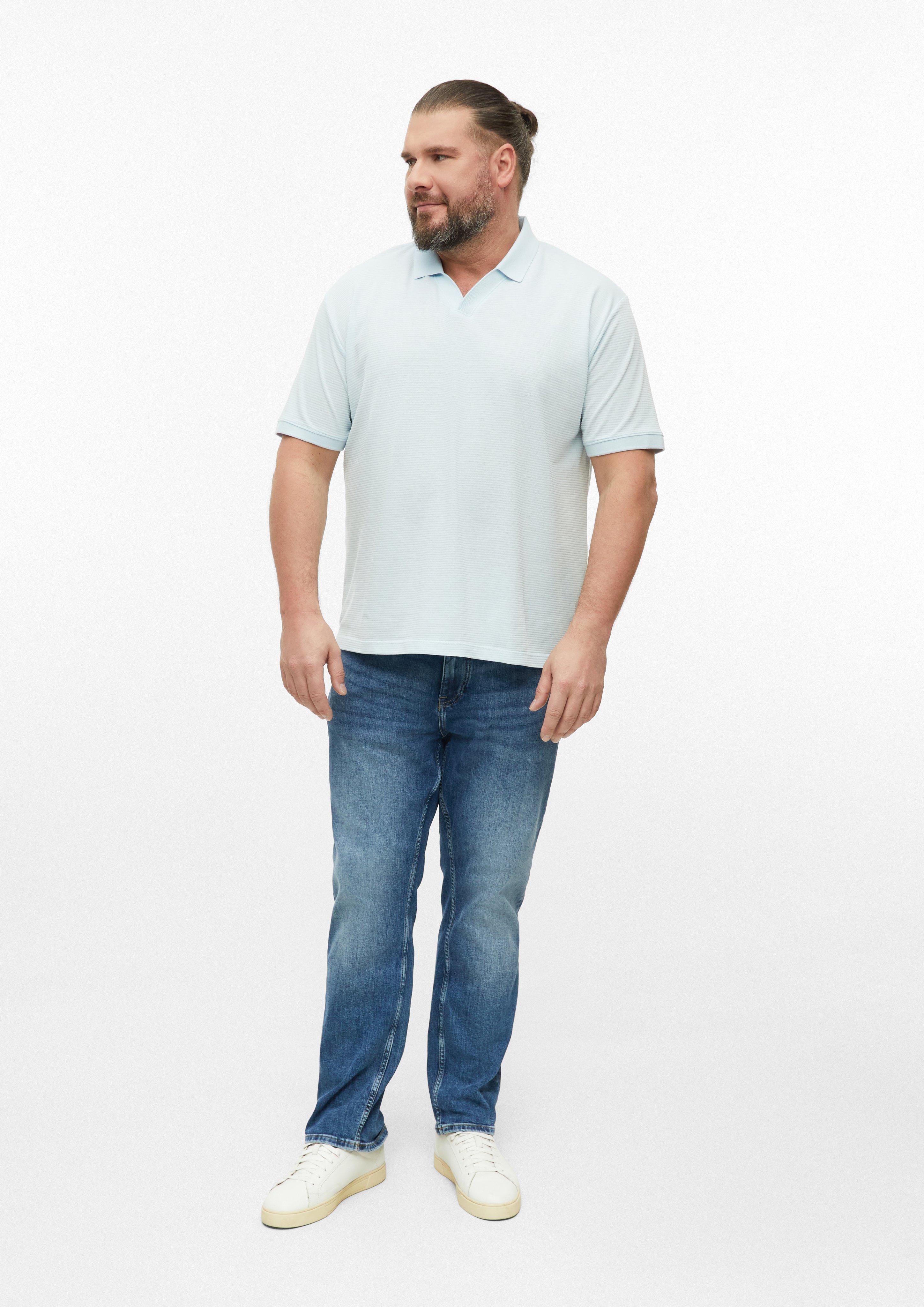 Herren Polo-Shirt in blau von s.Oliver Men Big Sizes