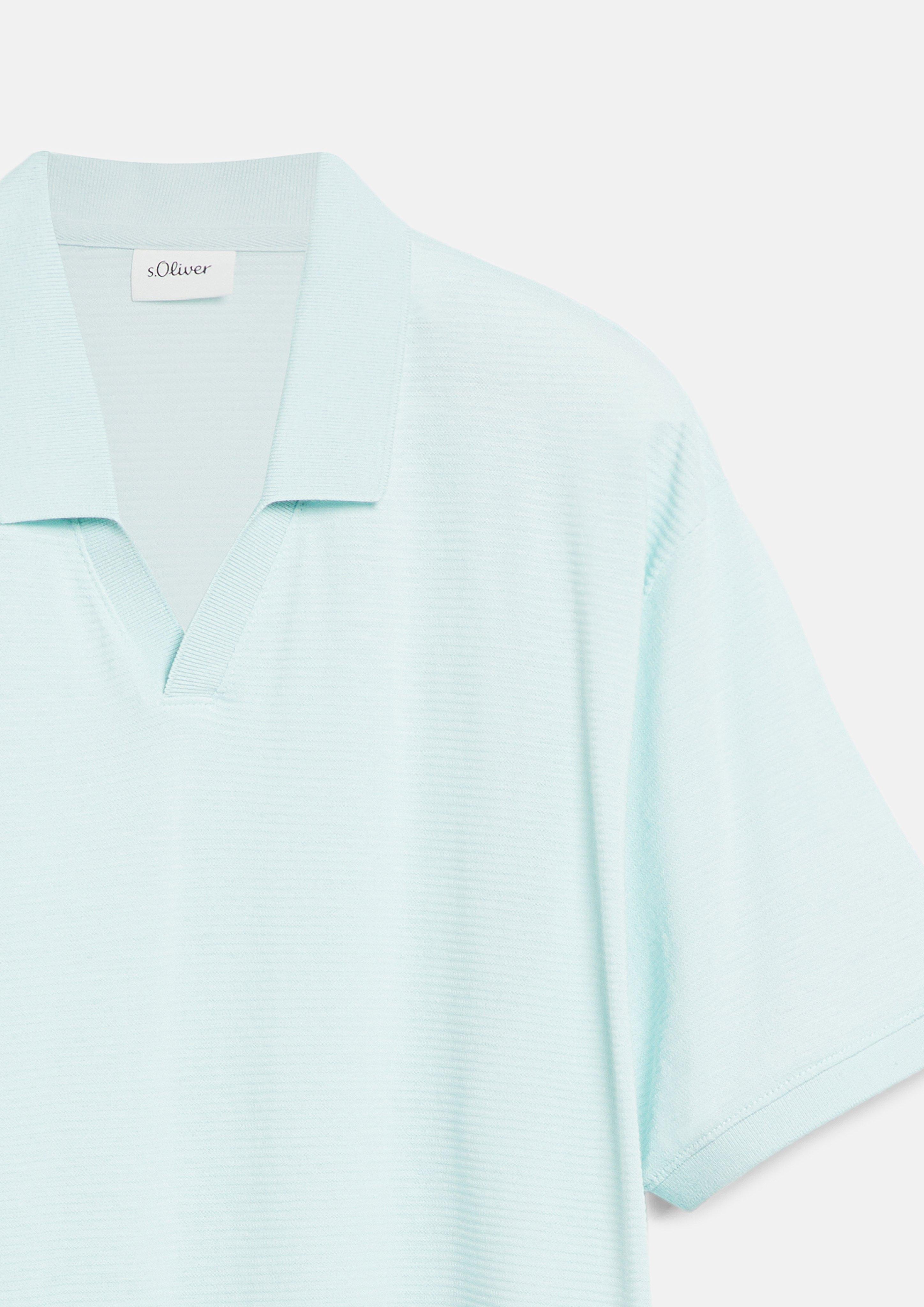Mężczyźni Koszulka polo w kolorze turkusowy od s.Oliver Men Big Sizes