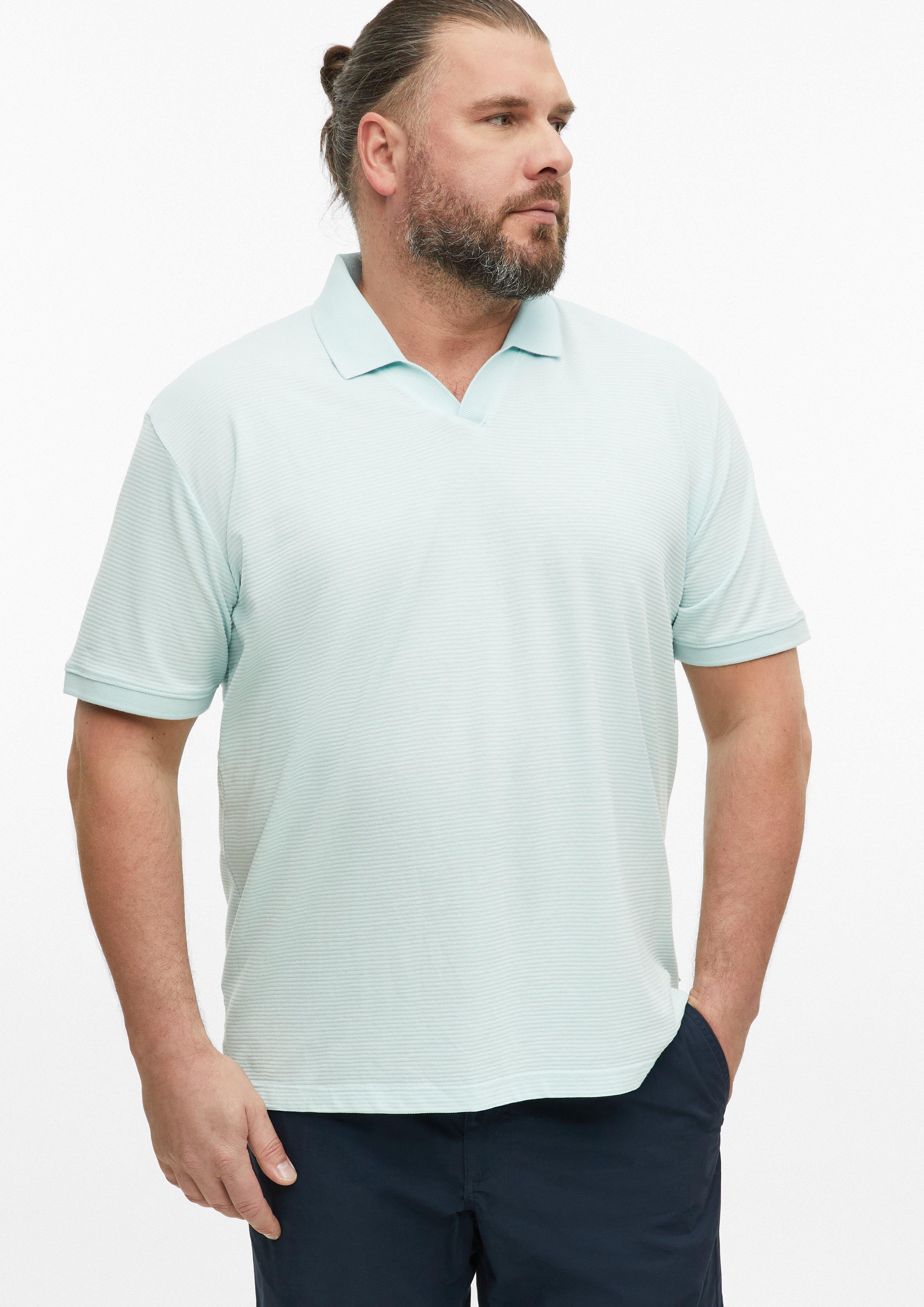 Mężczyźni Koszulka polo w kolorze turkusowy od s.Oliver Men Big Sizes