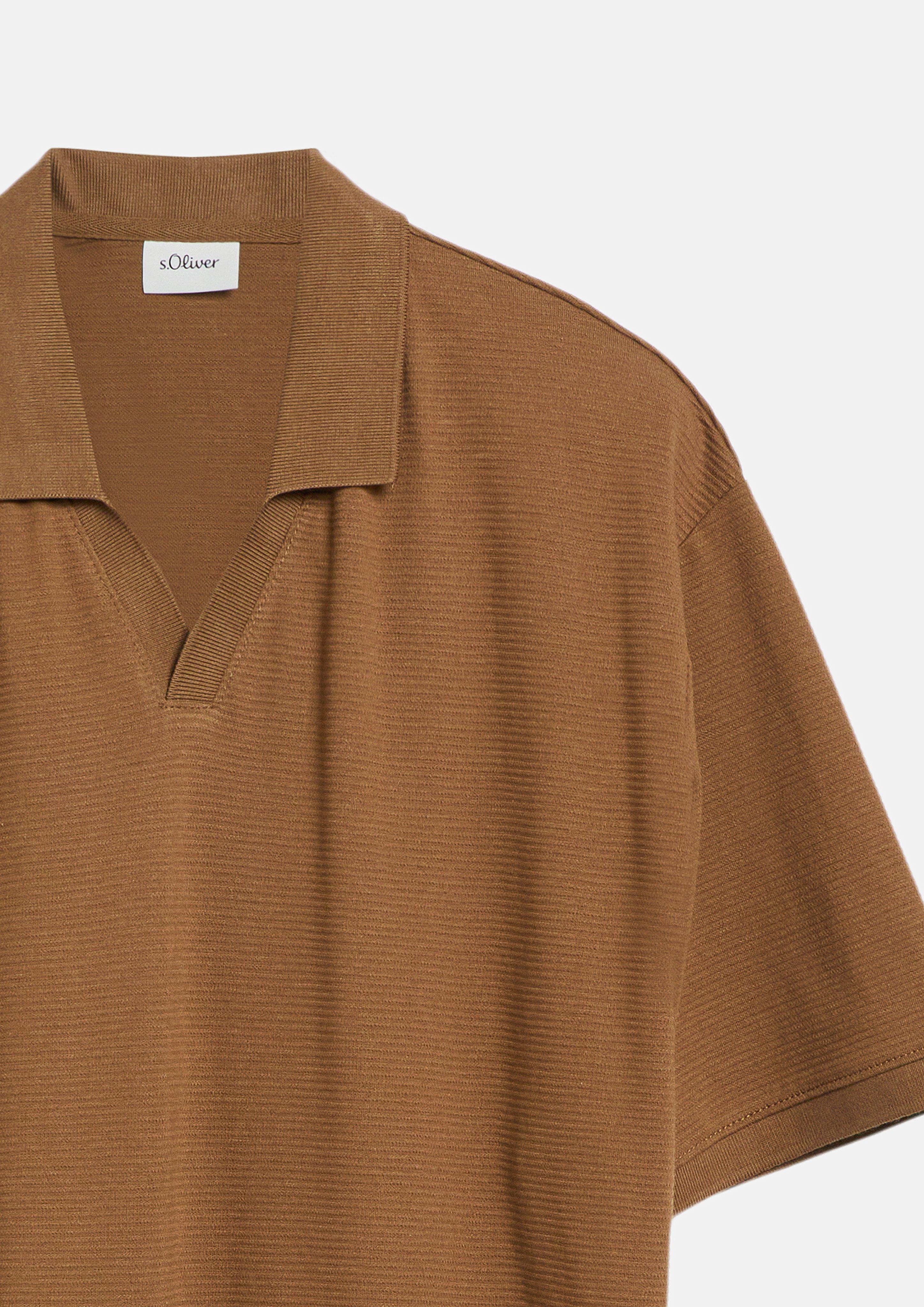 Mężczyźni Koszulka polo w kolorze brązowy od s.Oliver Men Big Sizes