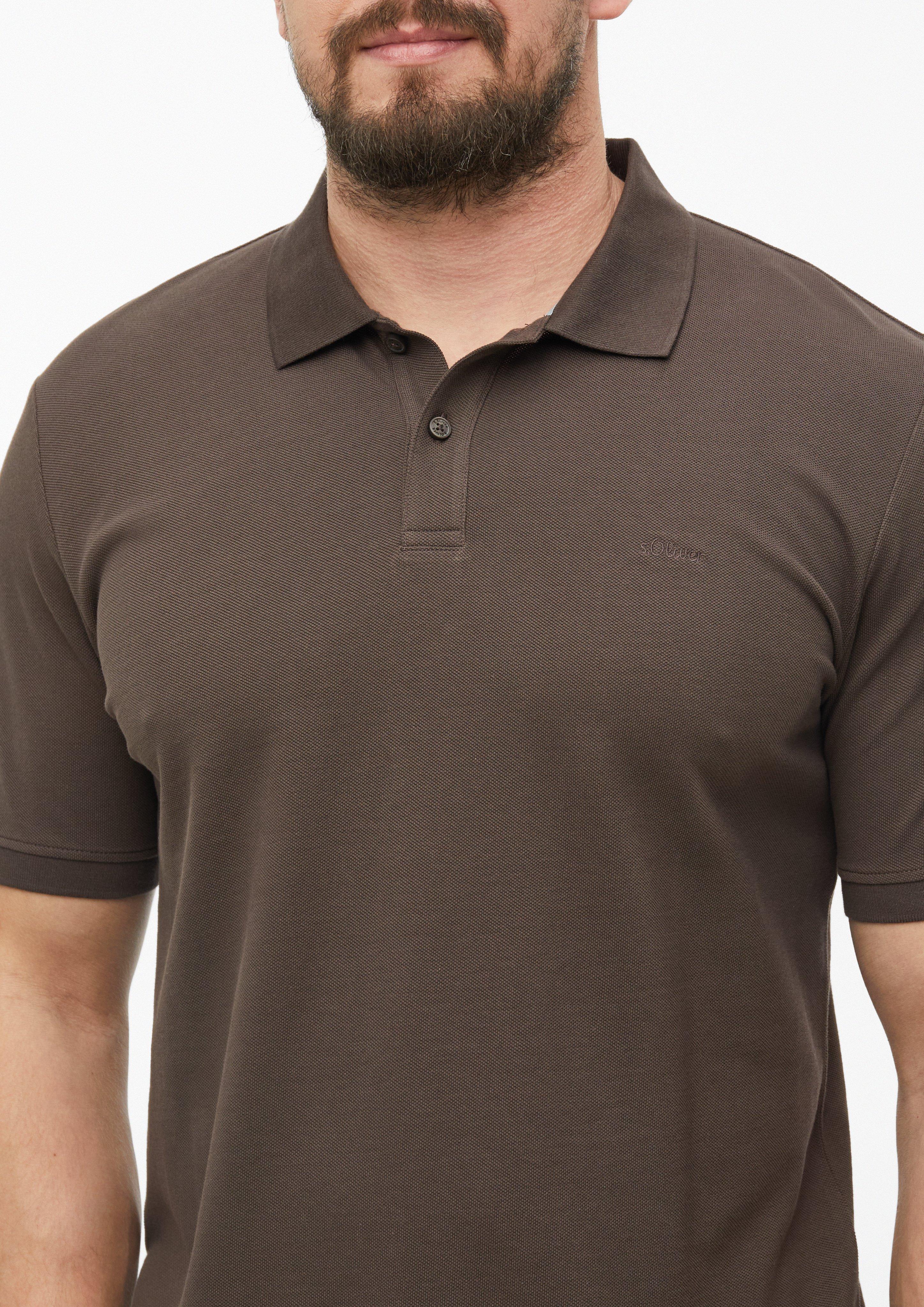 Pánové Polokošile v barvě hnědá od s.Oliver Men Tall Sizes