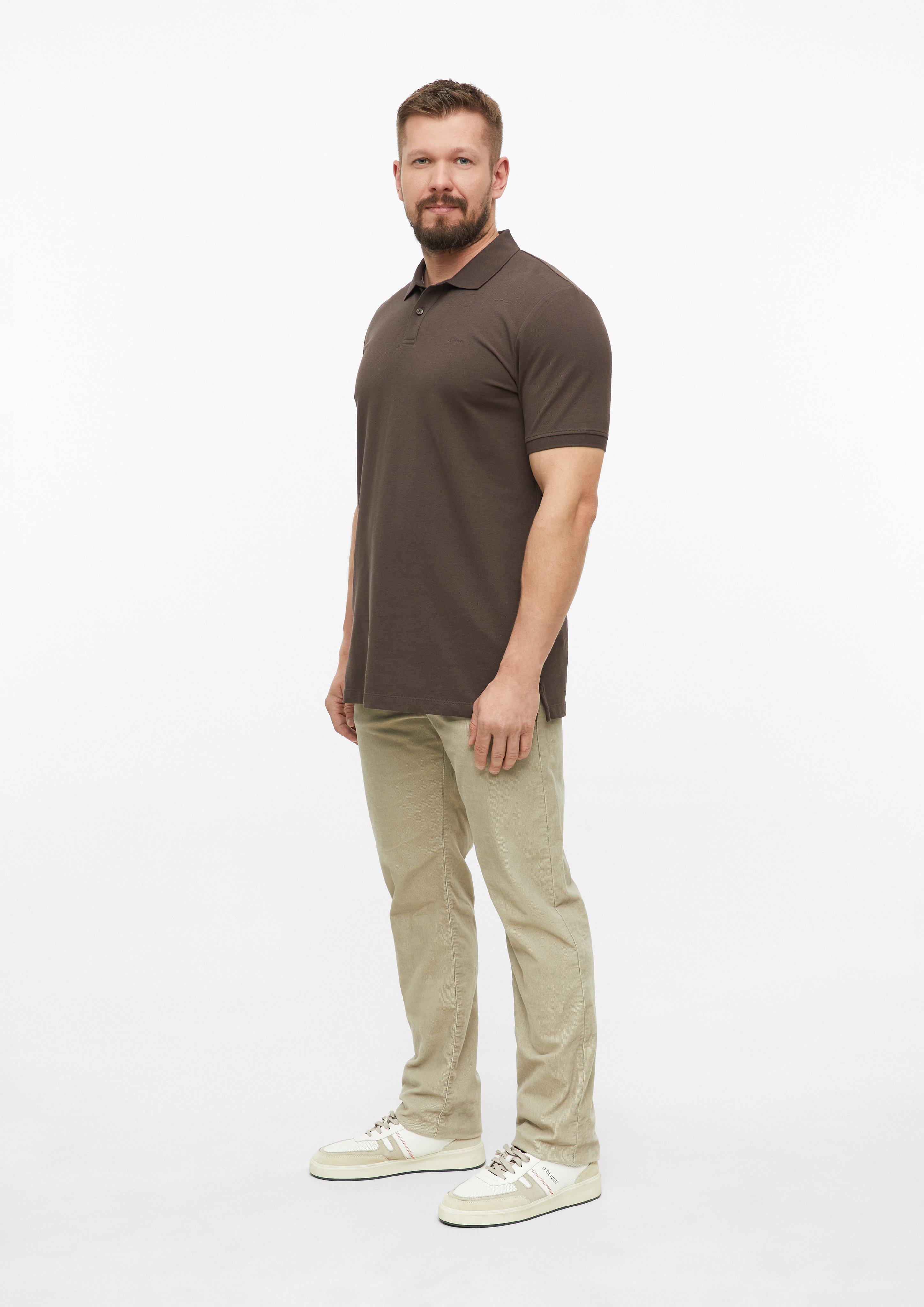 Pánové Polokošile v barvě hnědá od s.Oliver Men Tall Sizes
