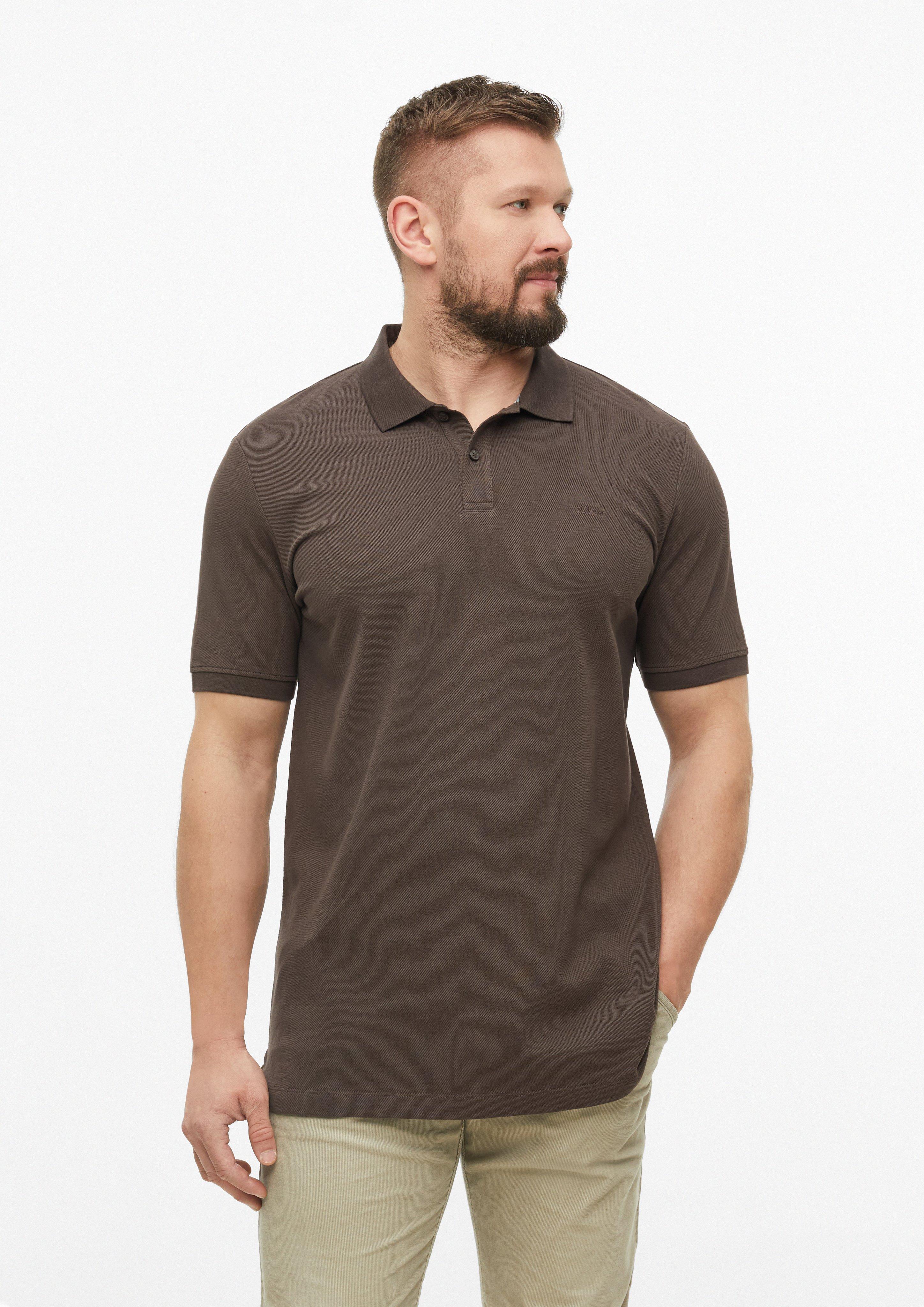 Pánové Polokošile v barvě hnědá od s.Oliver Men Tall Sizes