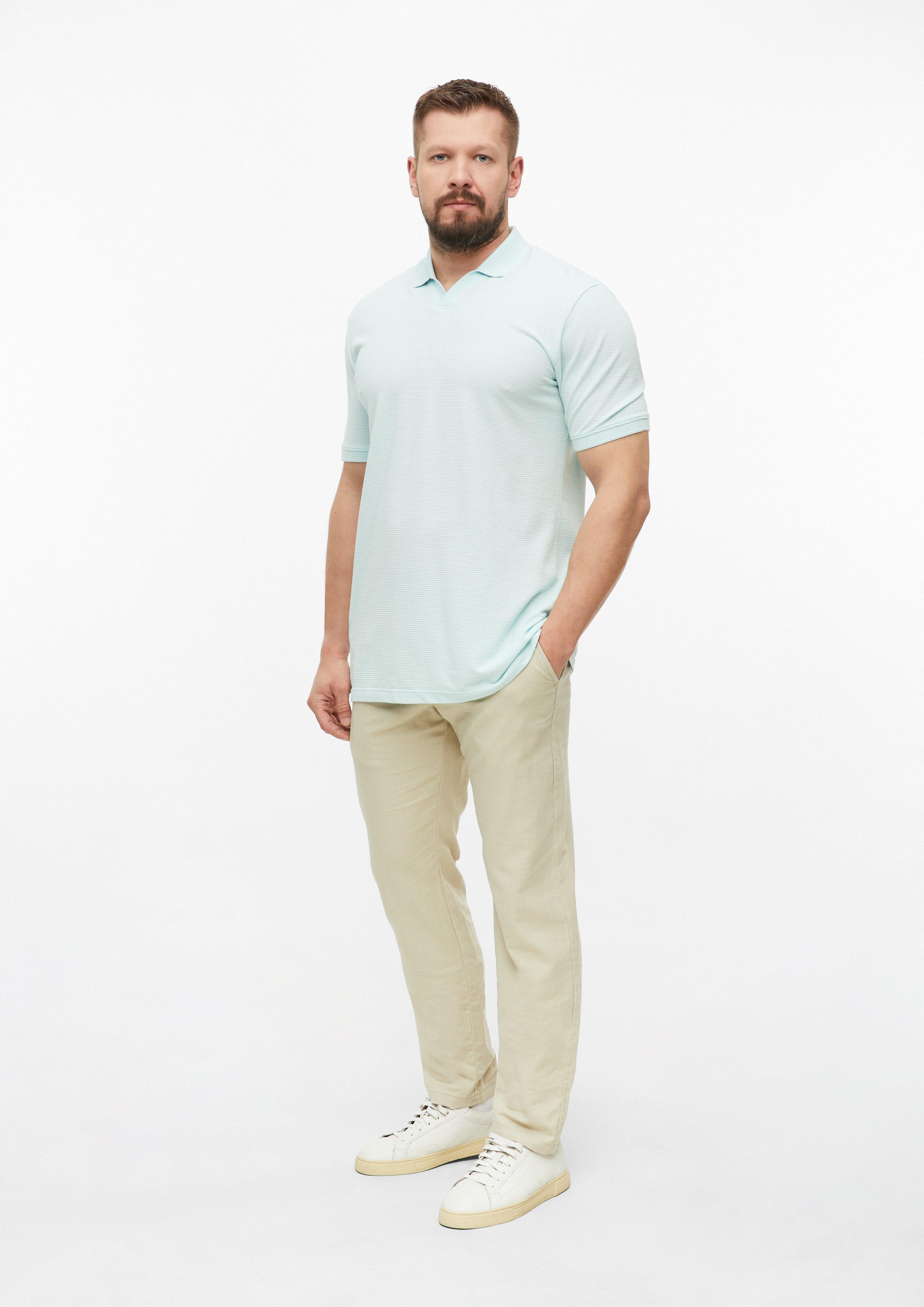 Hommes Polo en turquoise de s.Oliver Men Tall Sizes