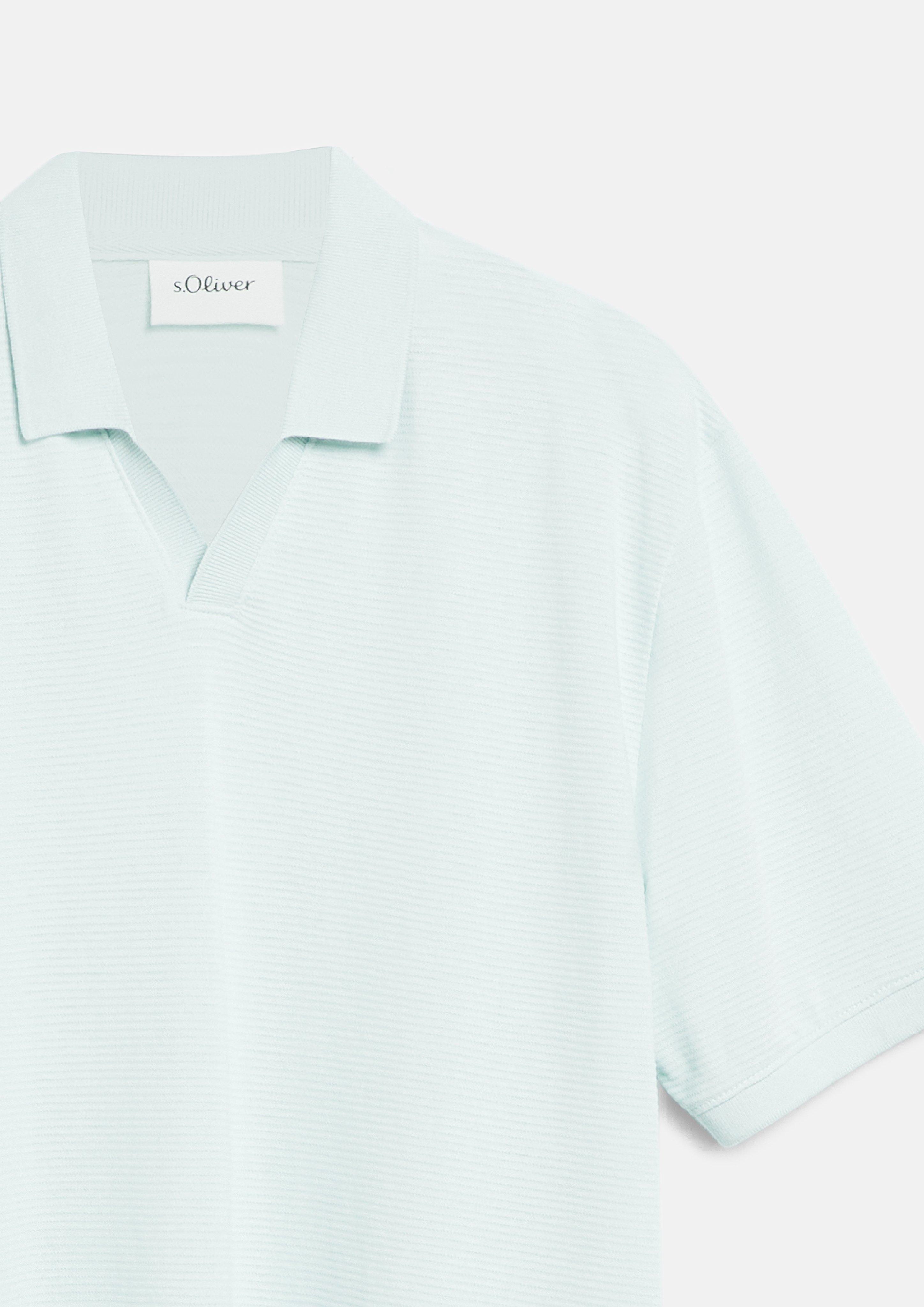 Hommes Polo en turquoise de s.Oliver Men Tall Sizes