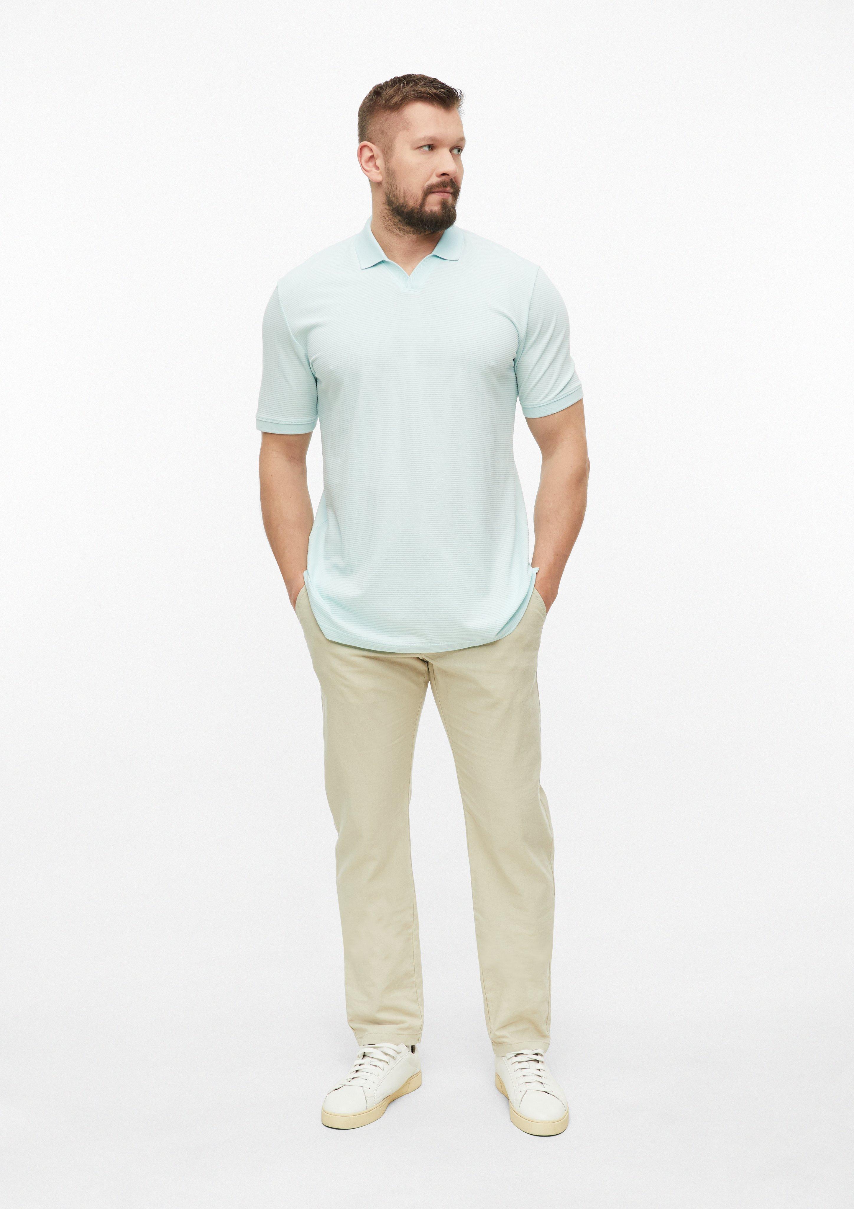 Hommes Polo en turquoise de s.Oliver Men Tall Sizes