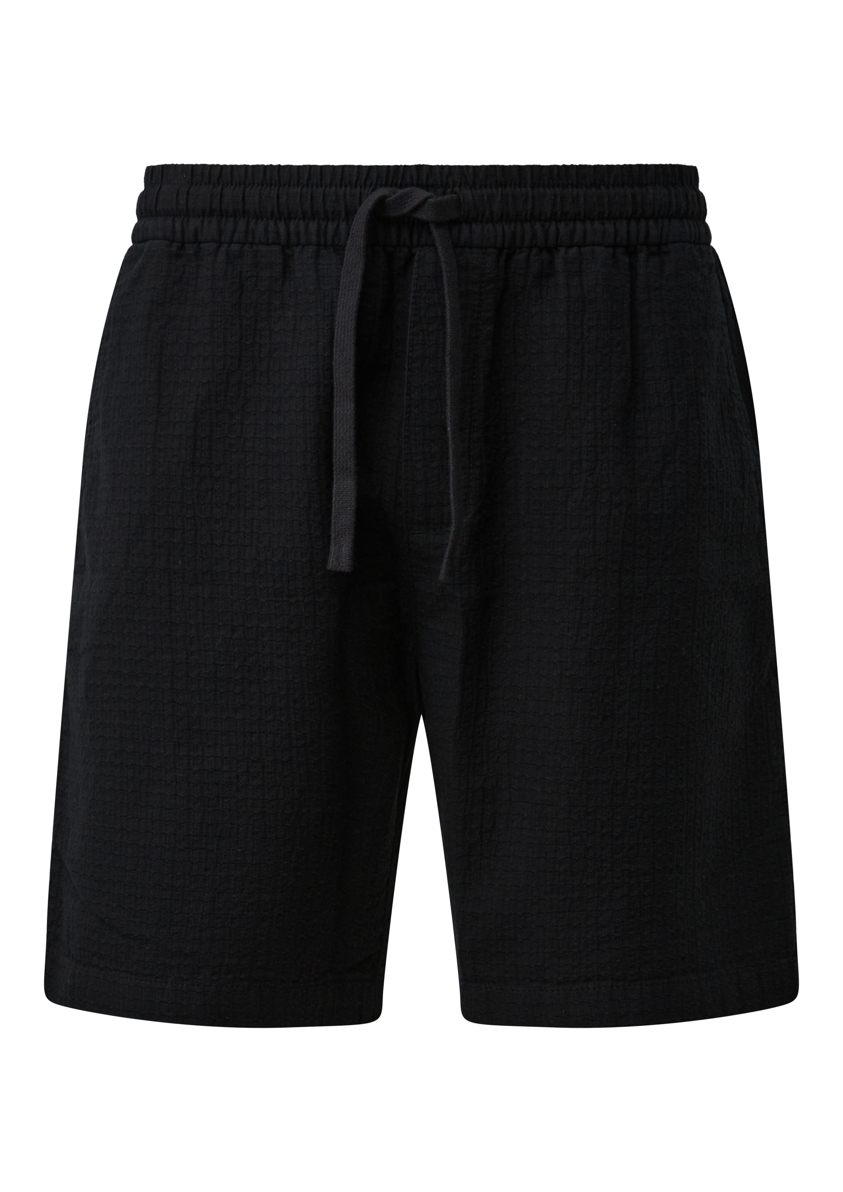 Gestructureerde joggershorts