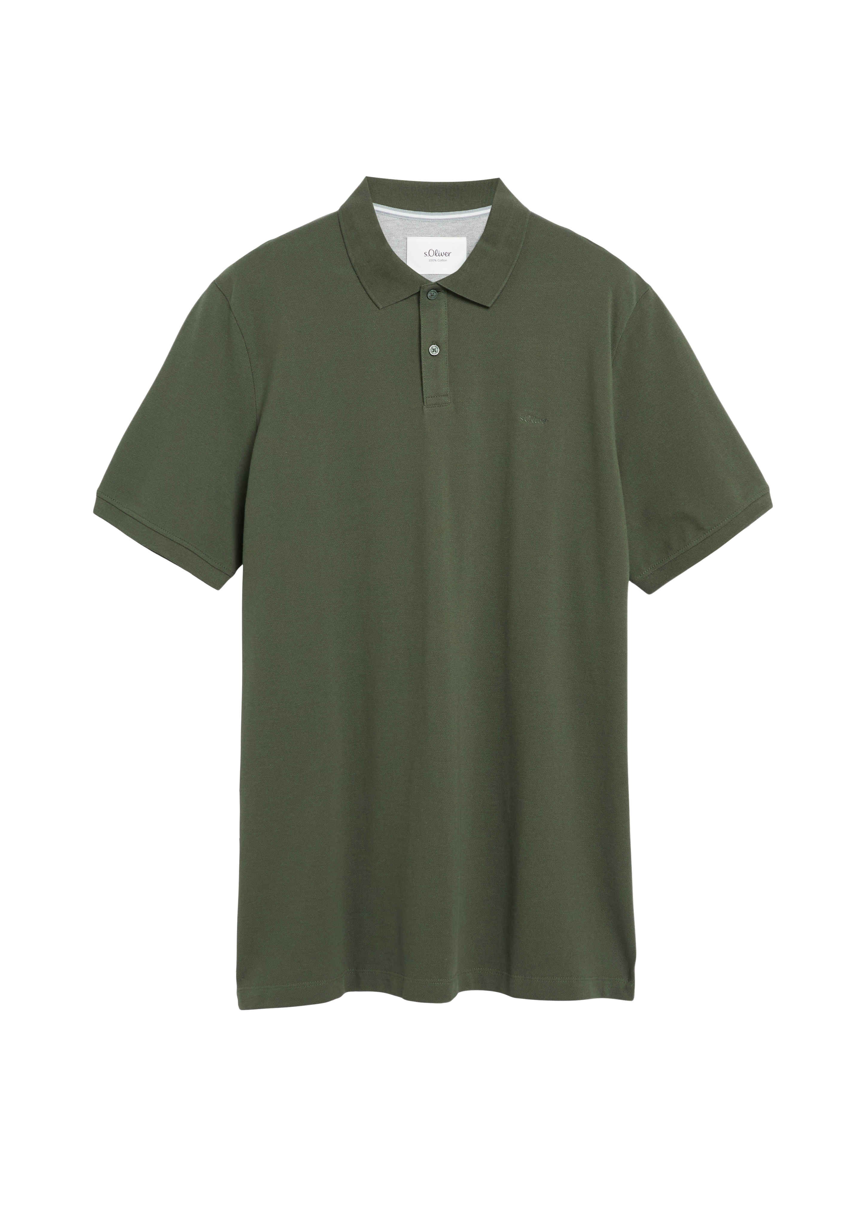 Katoenen piqué polo