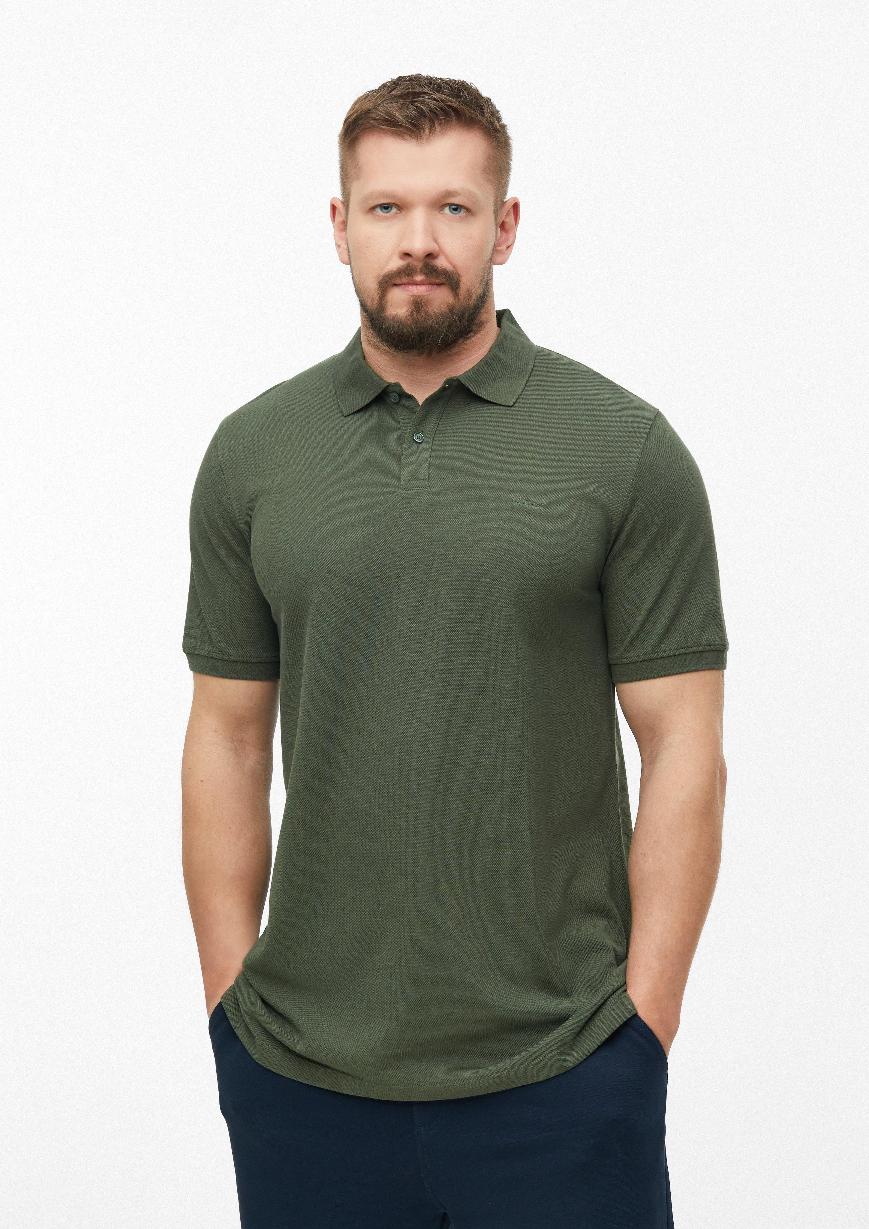 Hommes Polo en olive de s.Oliver Men Tall Sizes