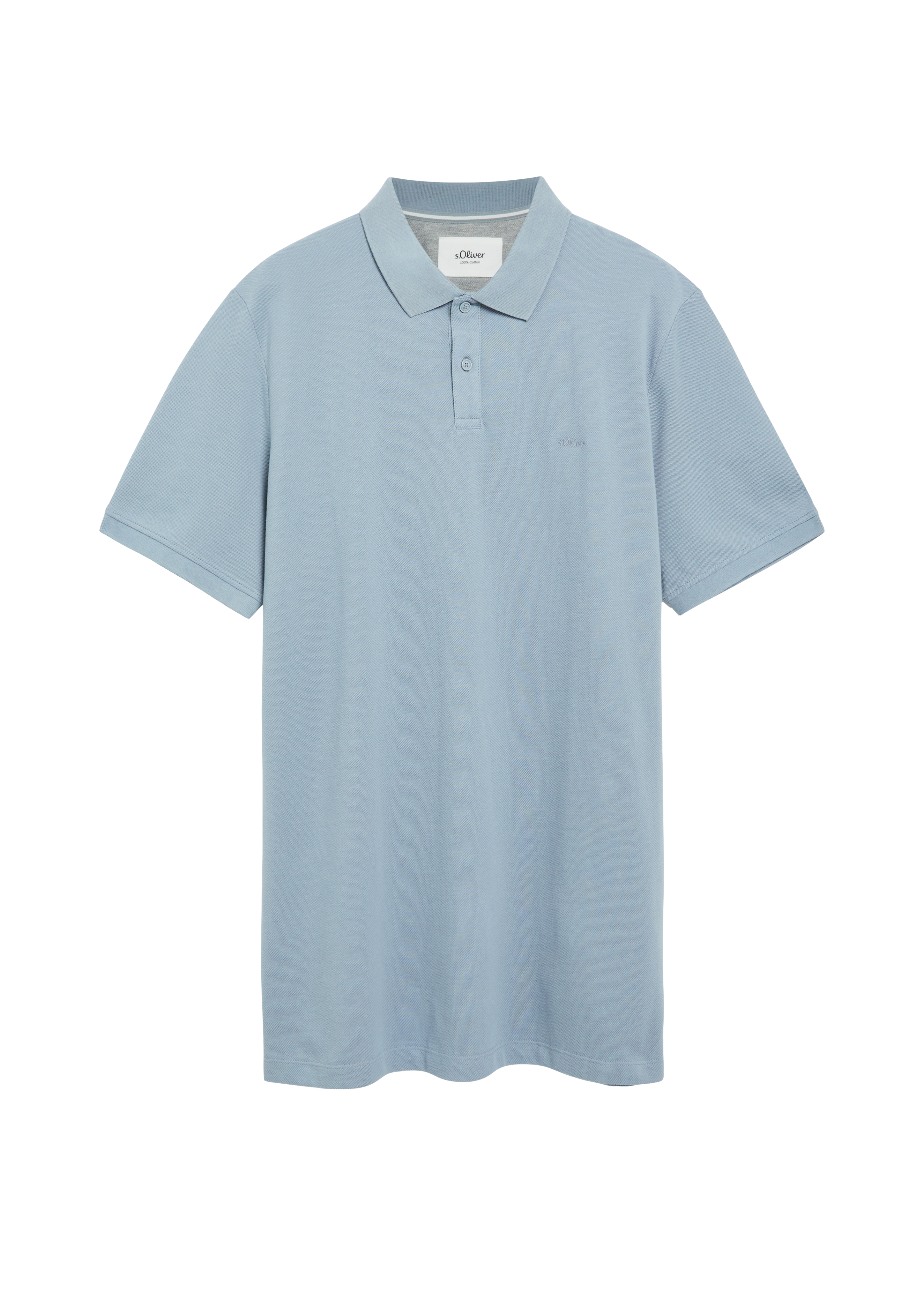 Katoenen piqué polo