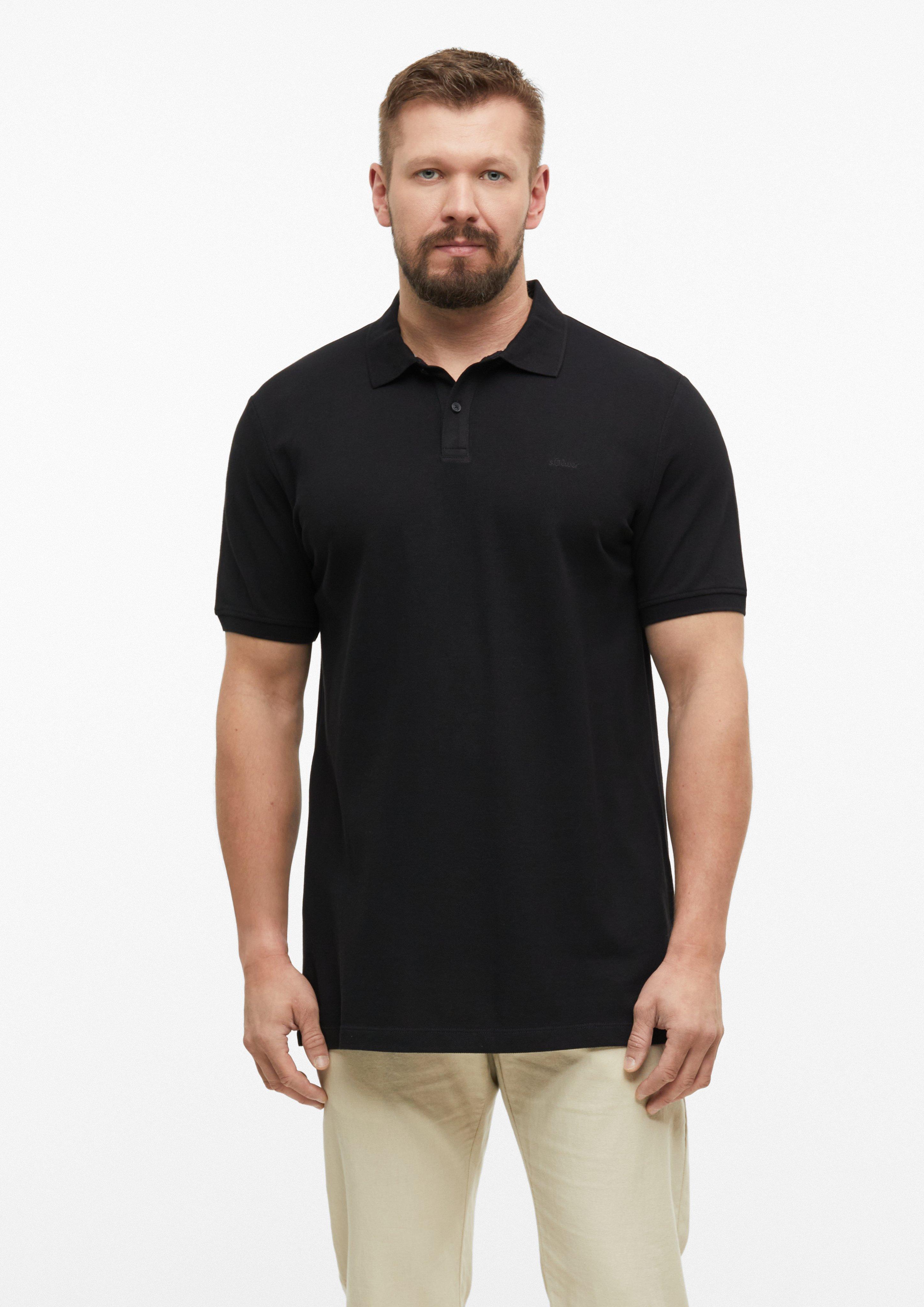 Herren Poloshirt aus Baumwollpiqué in  von s.Oliver Men Tall Sizes