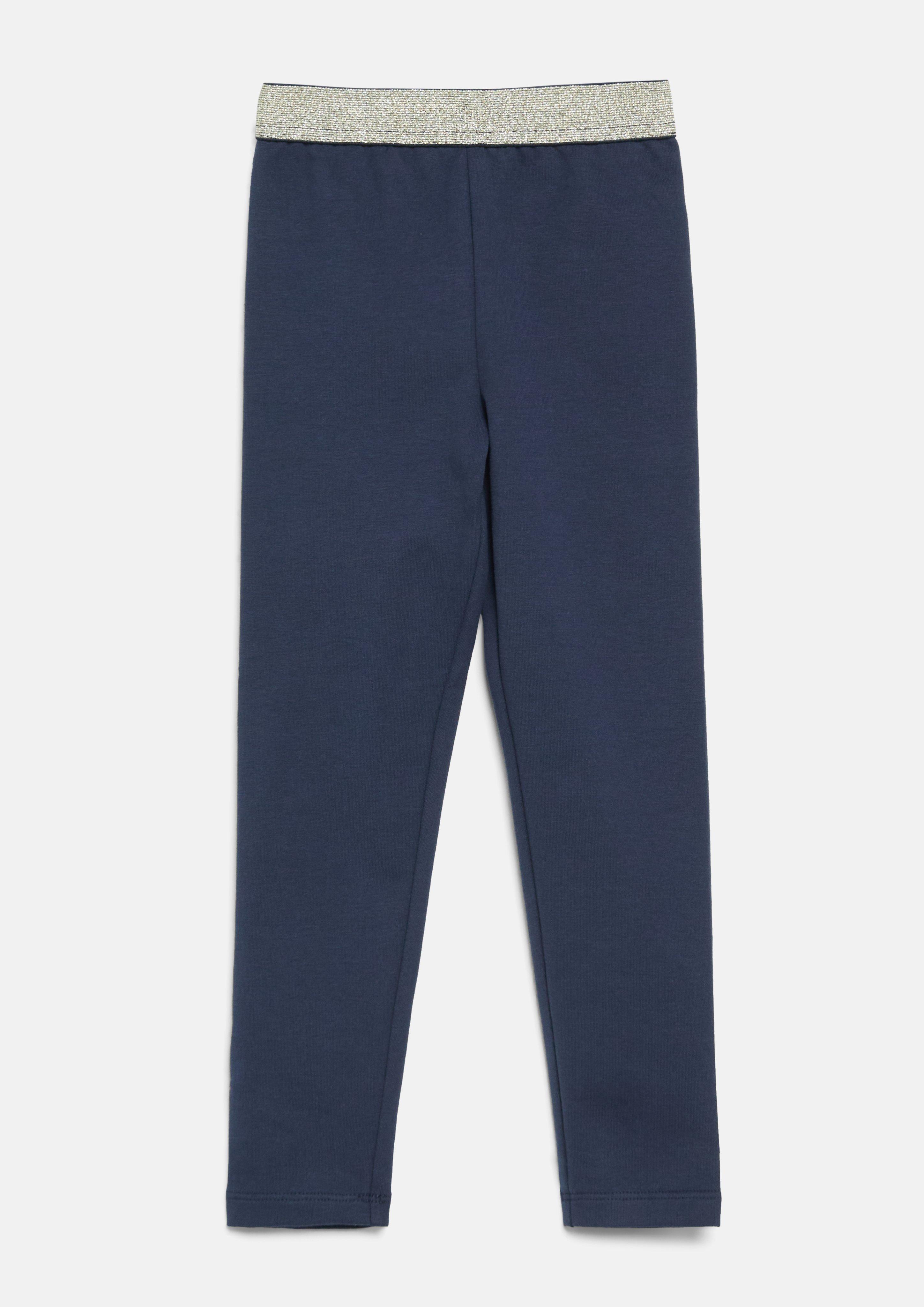 Kinder Sweat-Leggings mit Glitzerbund in  von s.Oliver
