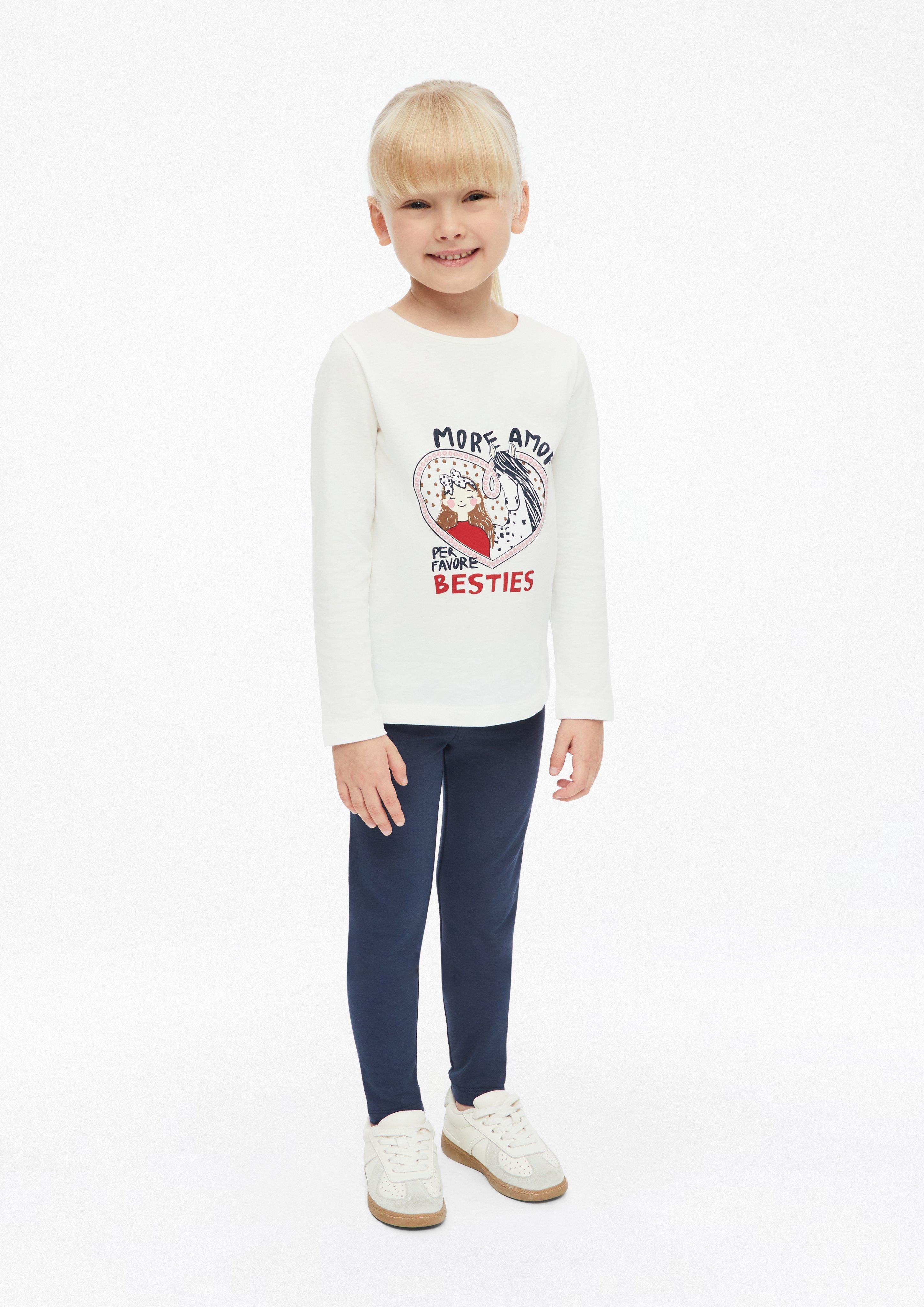 Kinder Leggins in blau von s.Oliver