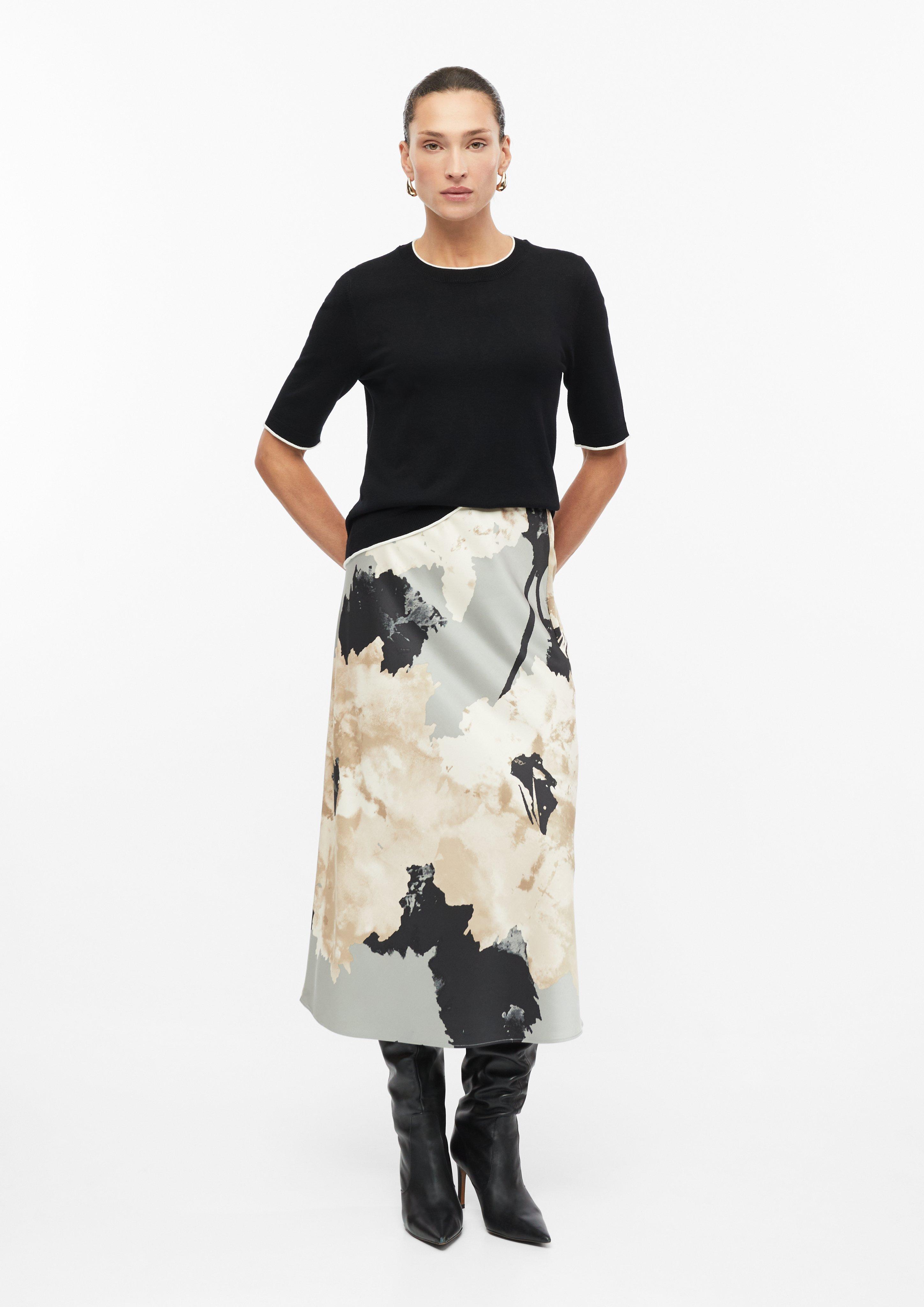 Women Skirt in beige by s.Oliver BLACK LABEL