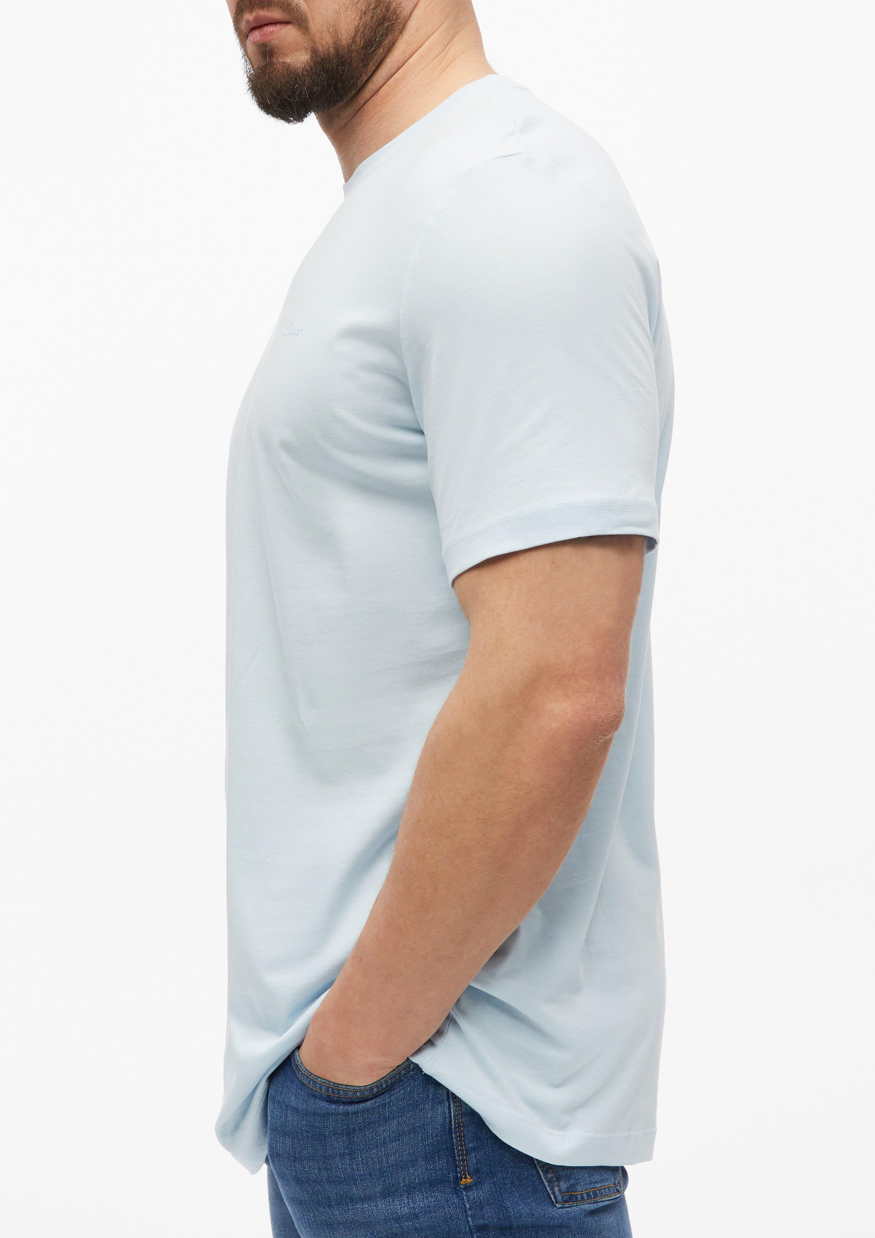Herren T-Shirt in blau von s.Oliver Men Tall Sizes