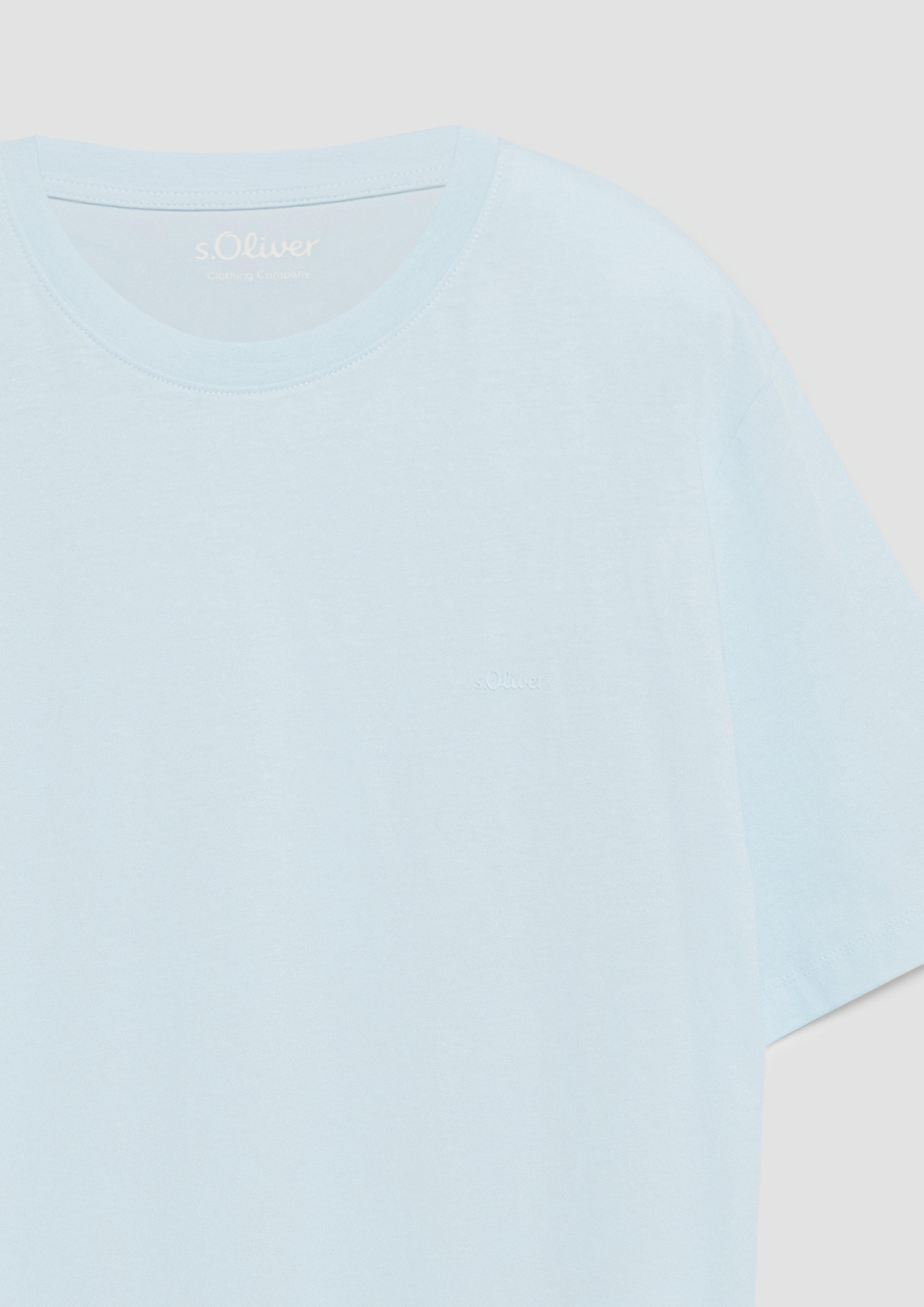 Herren T-Shirt in blau von s.Oliver Men Tall Sizes