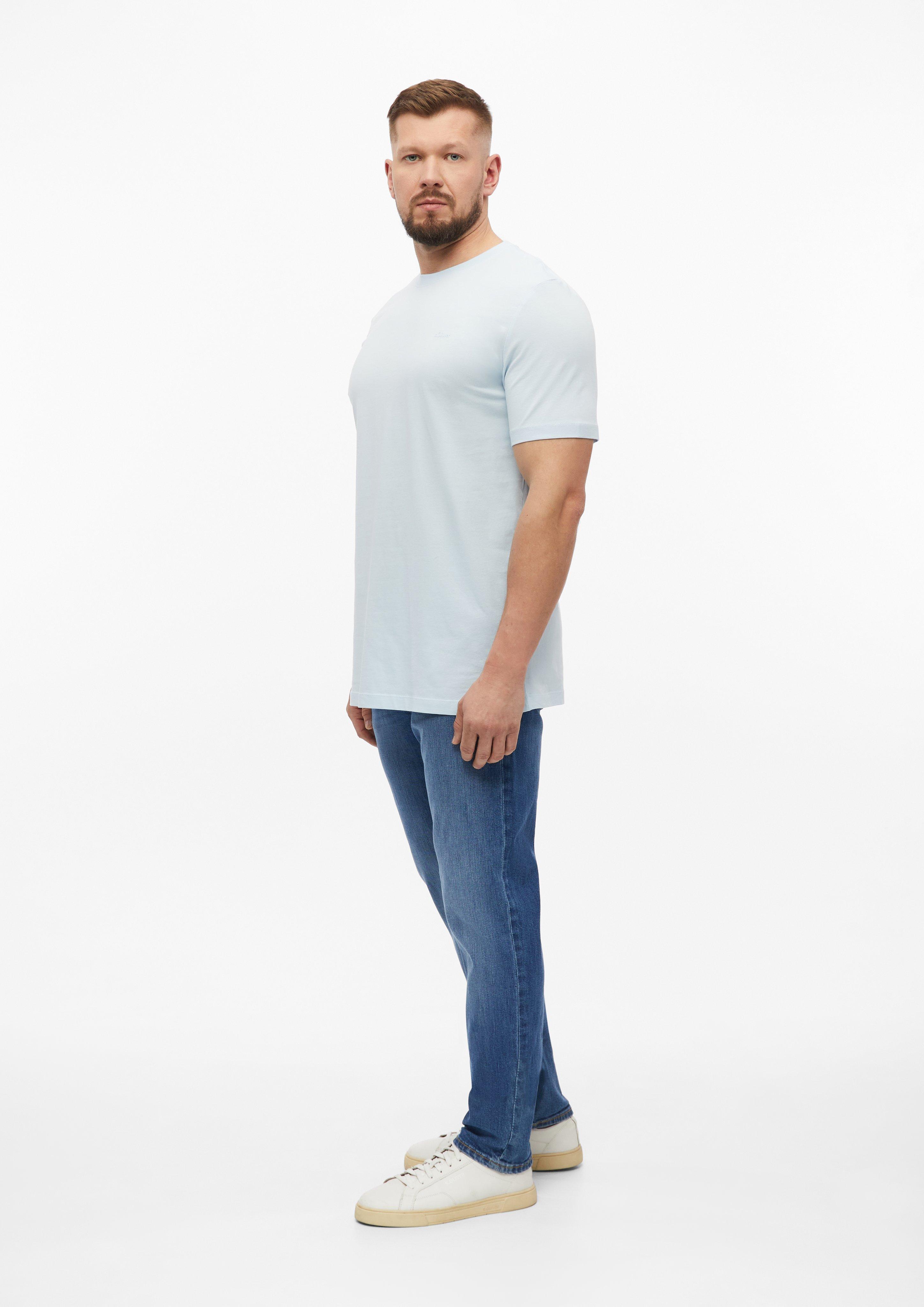 Herren T-Shirt in blau von s.Oliver Men Tall Sizes