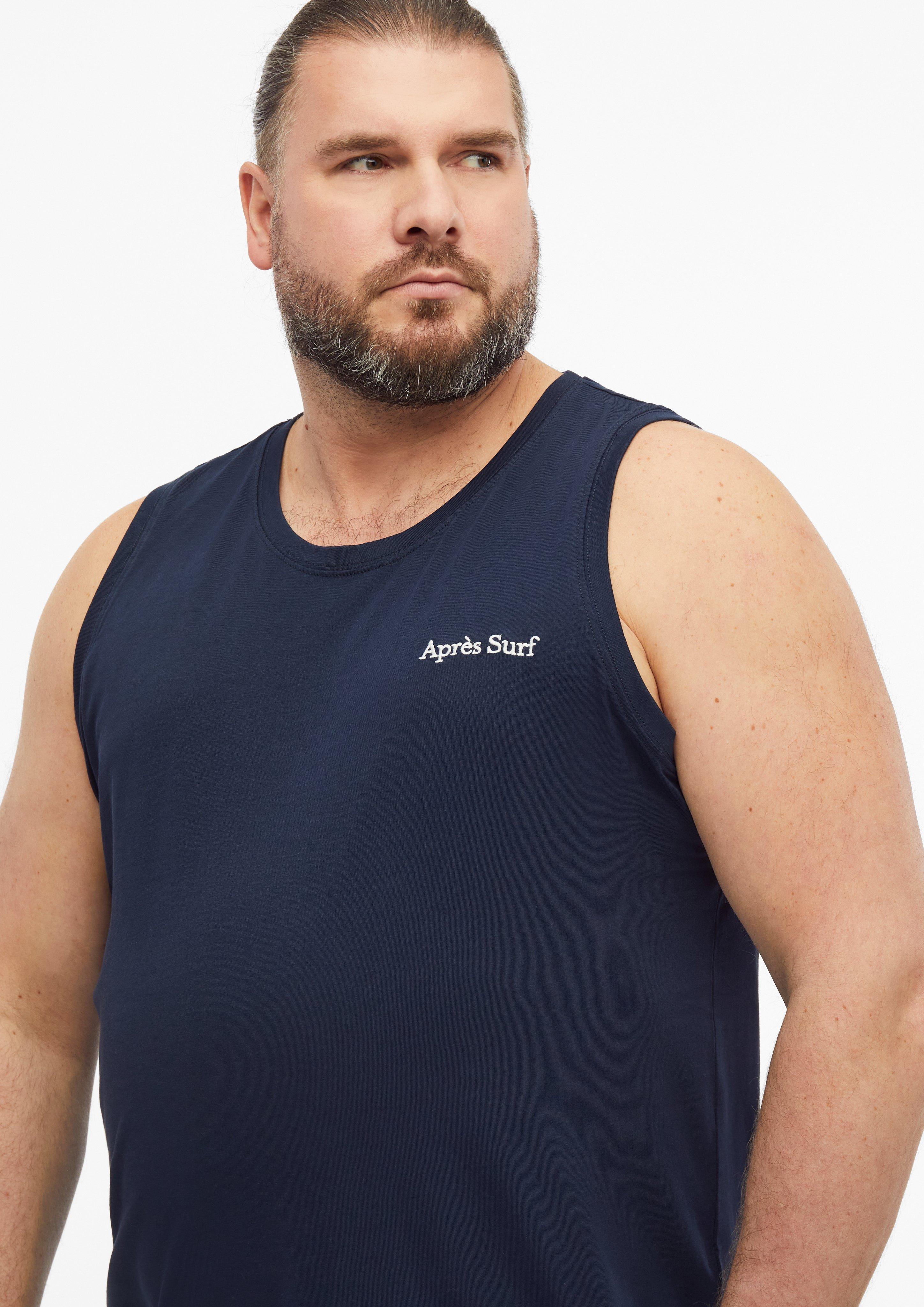 Heren T-Shirt in blauw van s.Oliver Men Big Sizes