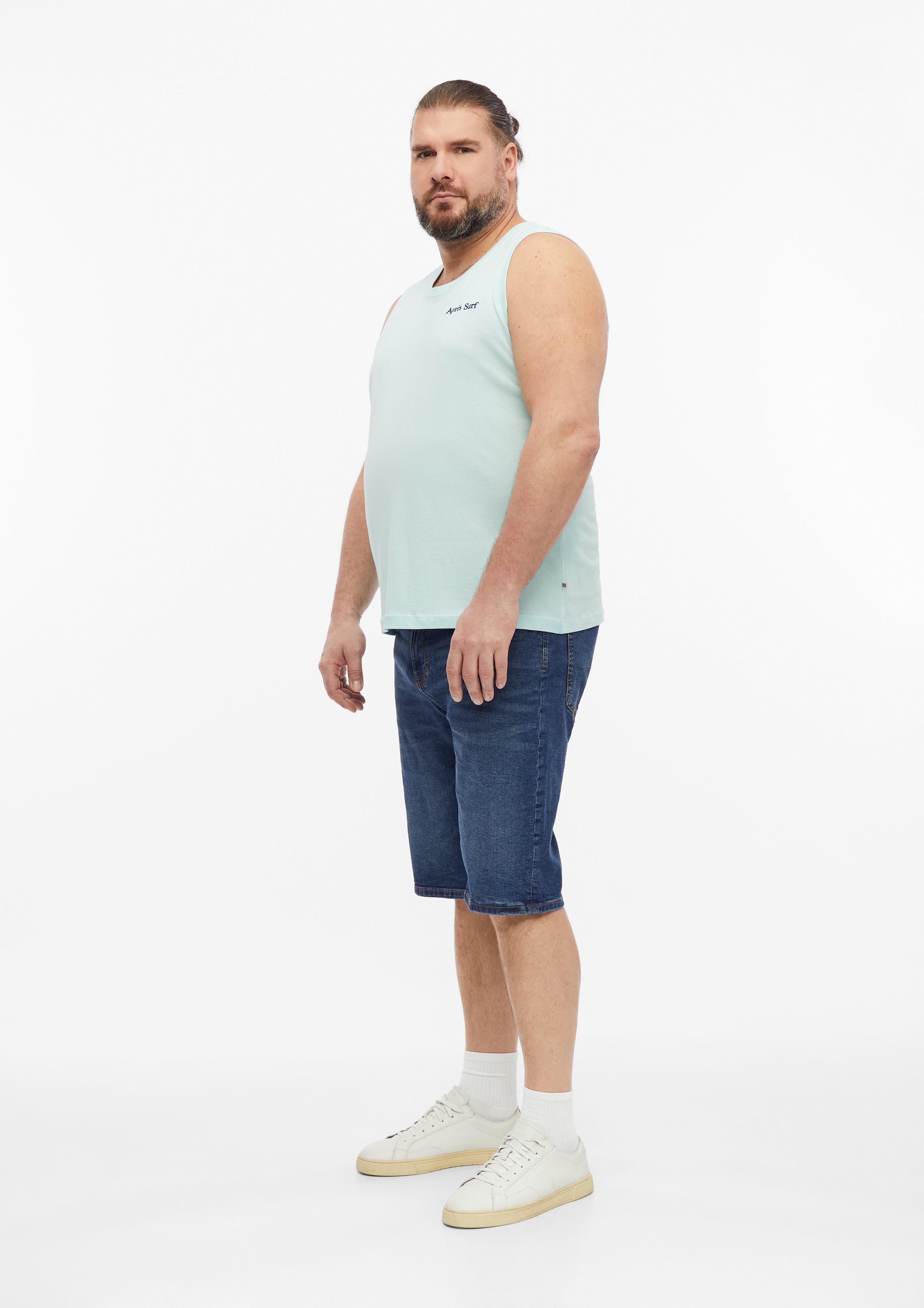 Heren T-Shirt in turkooizen van s.Oliver Men Big Sizes