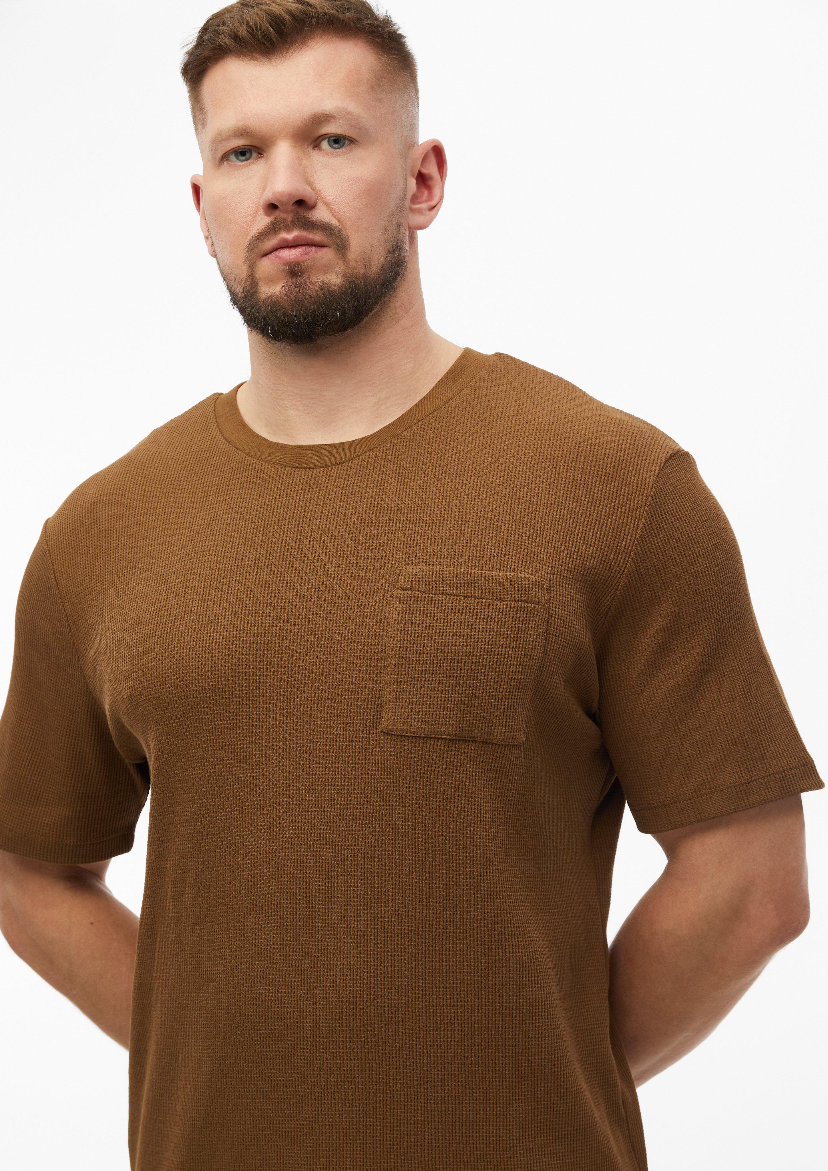 Herren T-Shirt in braun von s.Oliver Men Tall Sizes