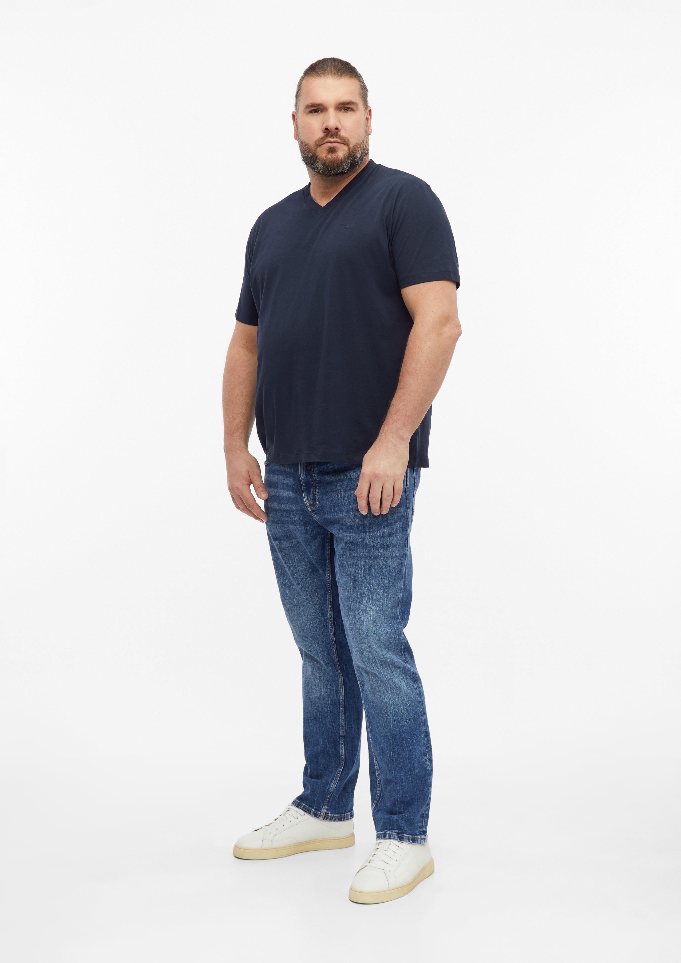 Hommes T-shirt en bleu de s.Oliver Men Big Sizes