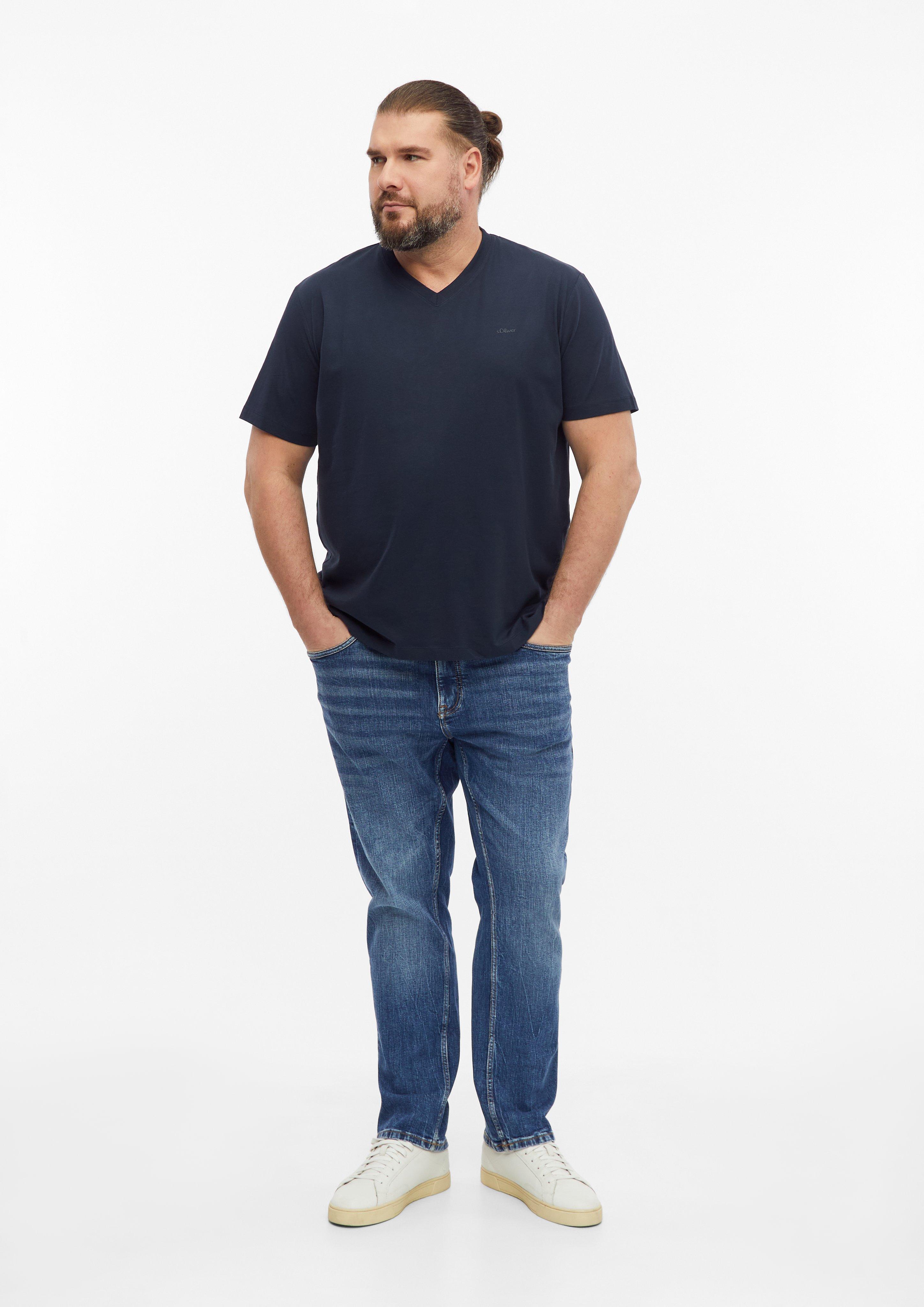 Hommes T-shirt en bleu de s.Oliver Men Big Sizes