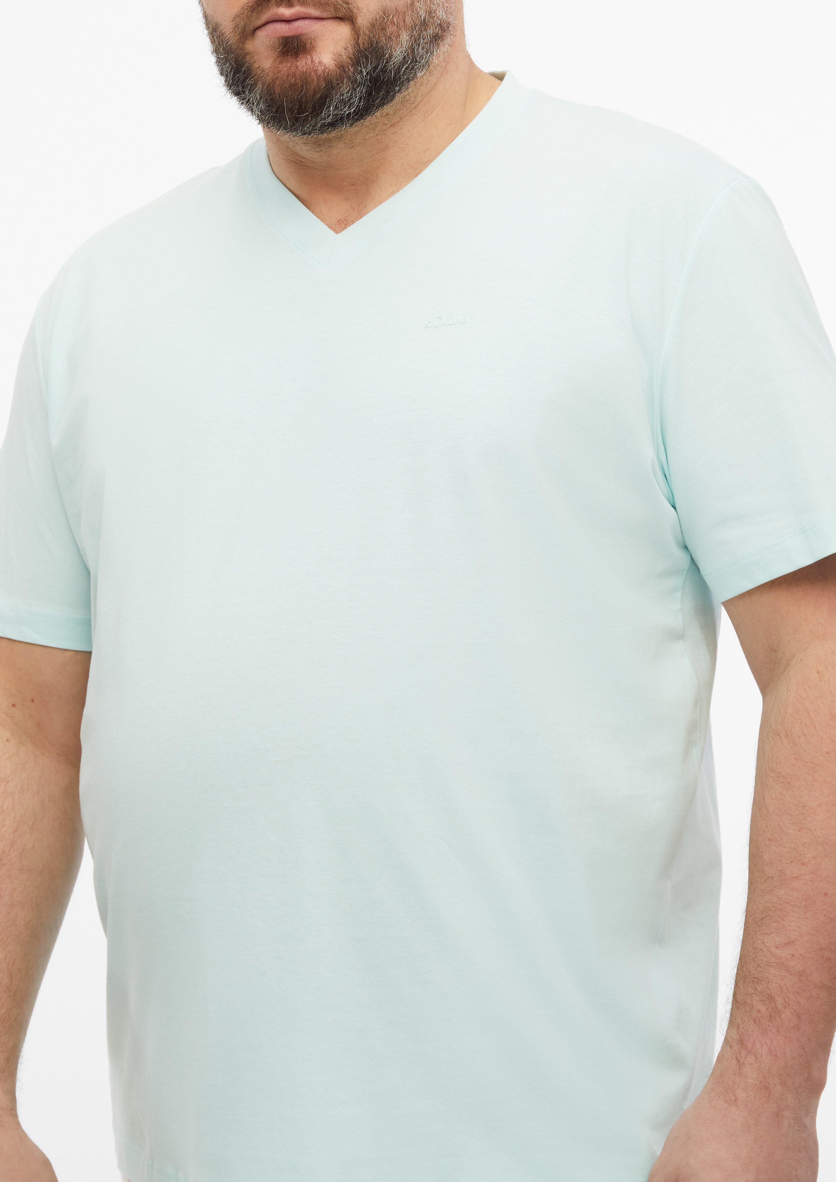 Moški Majica v barvi turkizna od s.Oliver Men Big Sizes