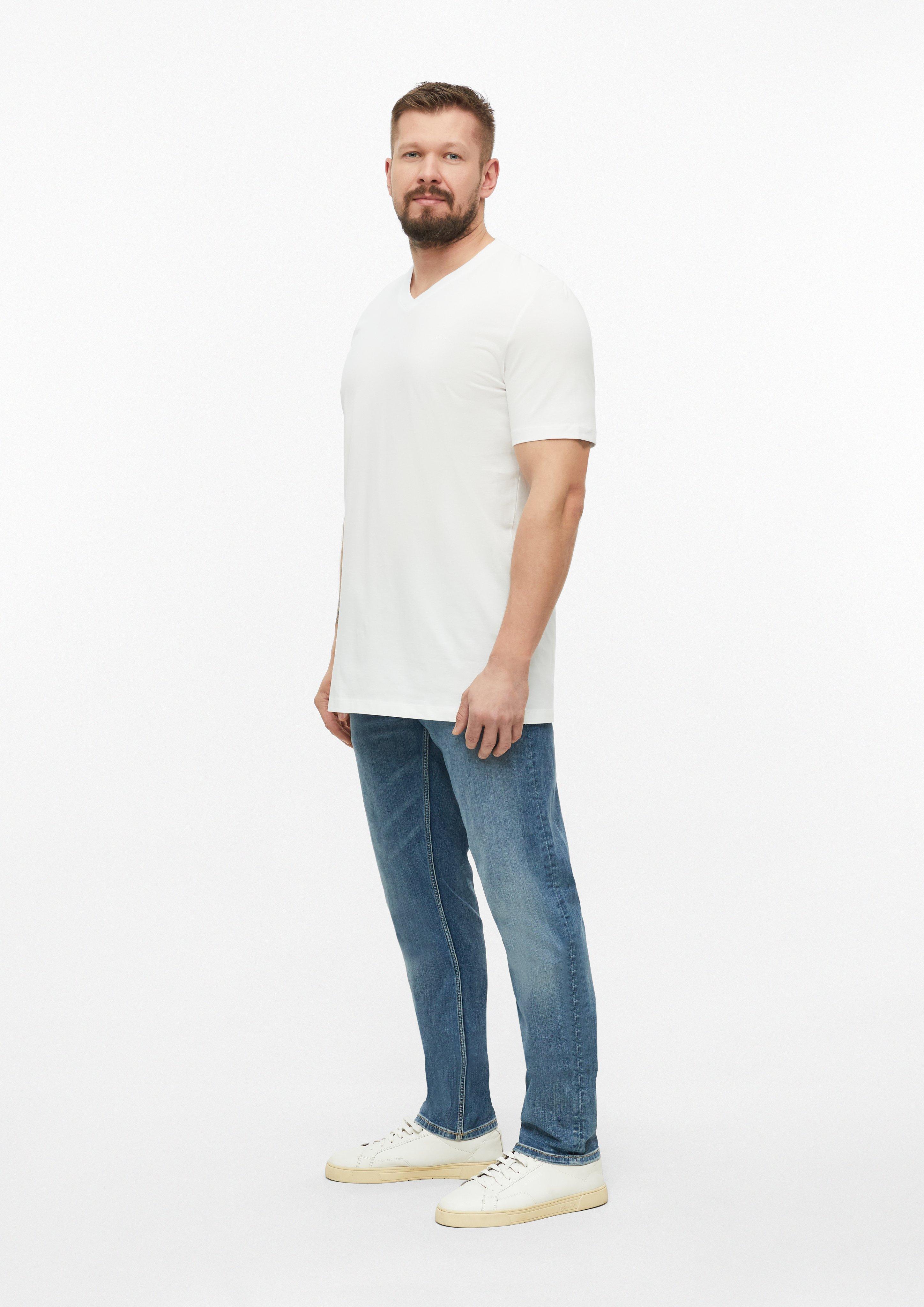 Hommes T-shirt en blanc de s.Oliver Men Tall Sizes