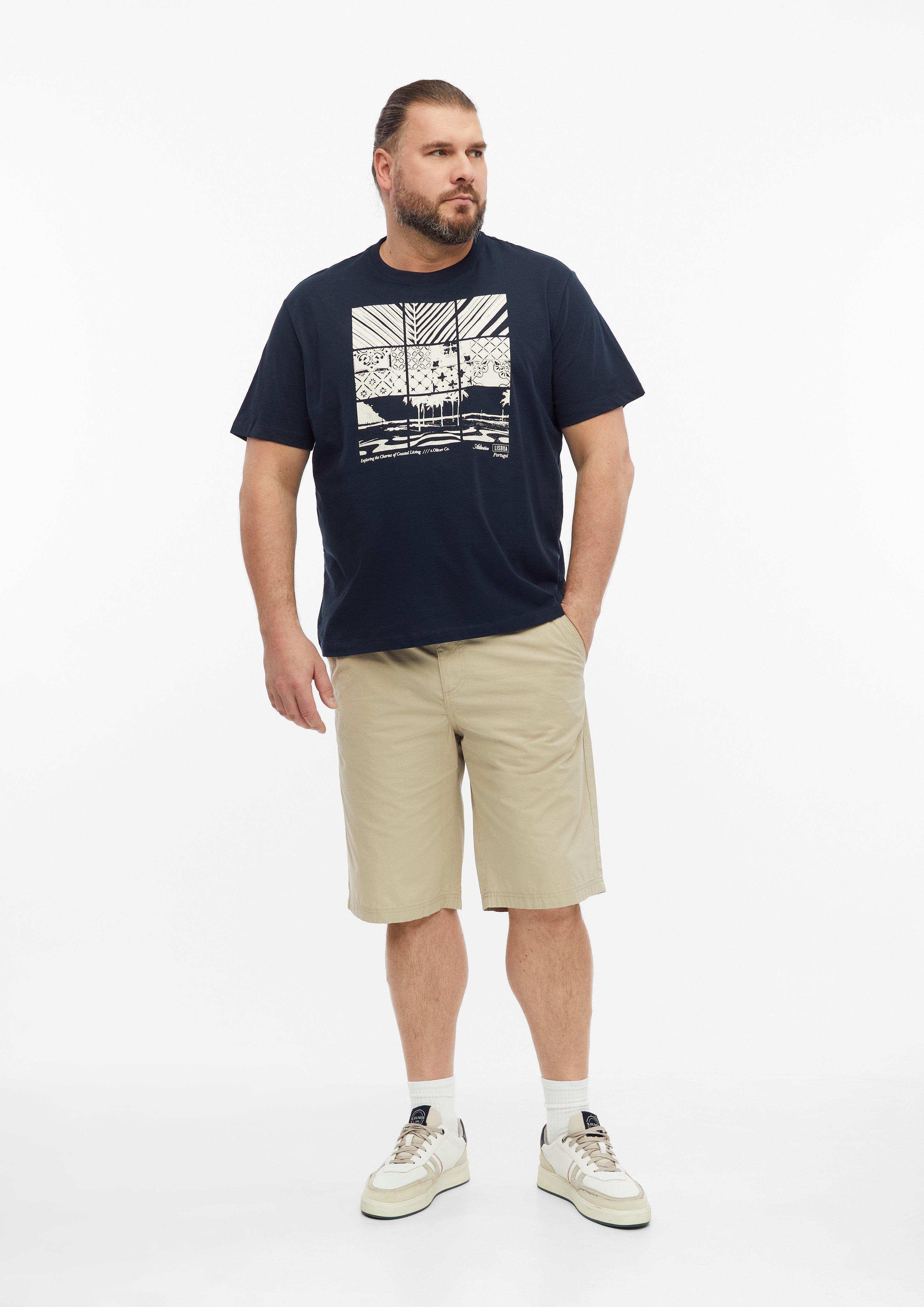 Muškarci majica u boji plava od s.Oliver Men Big Sizes
