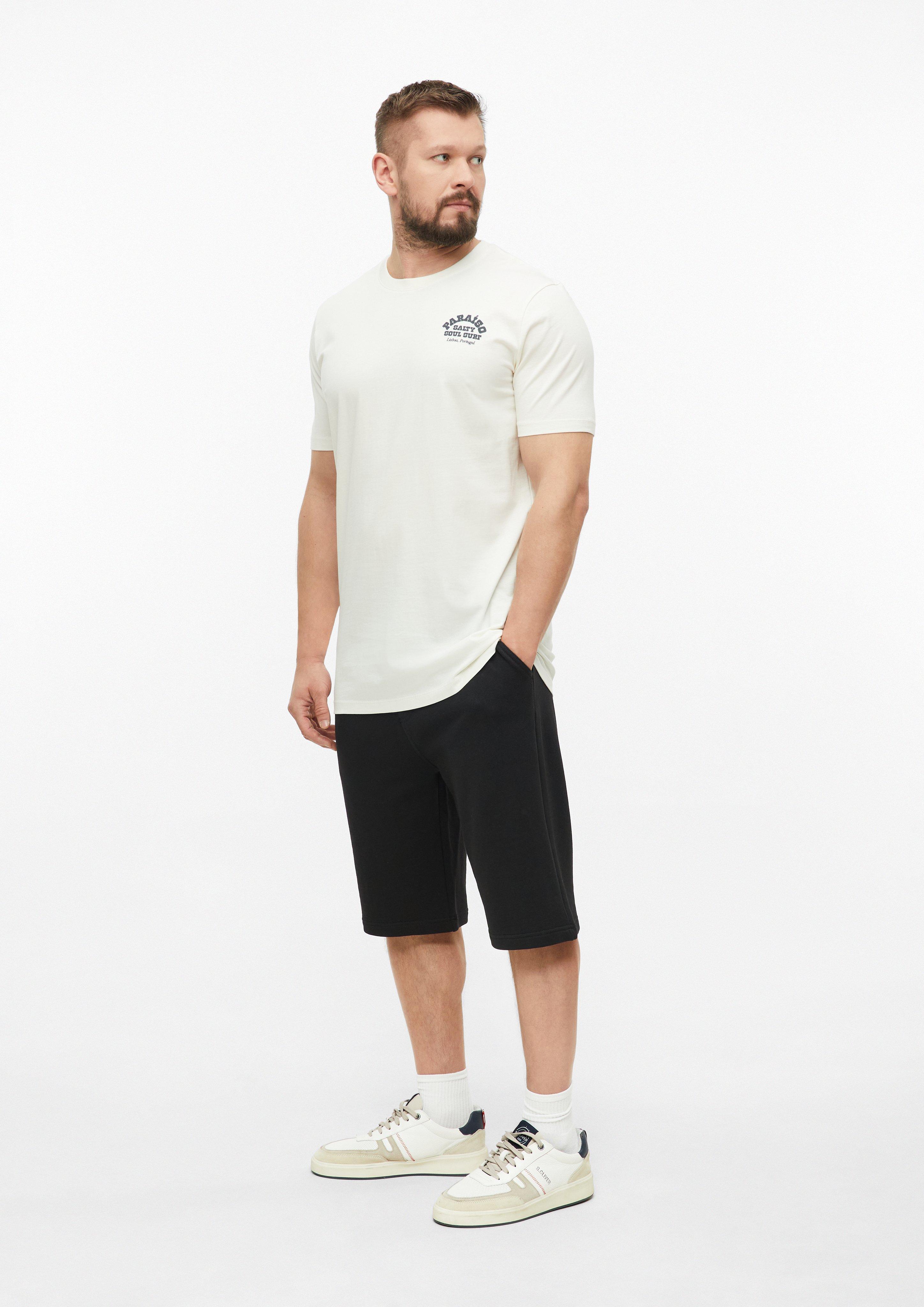 Pánové Tričko v barvě krémová od s.Oliver Men Tall Sizes