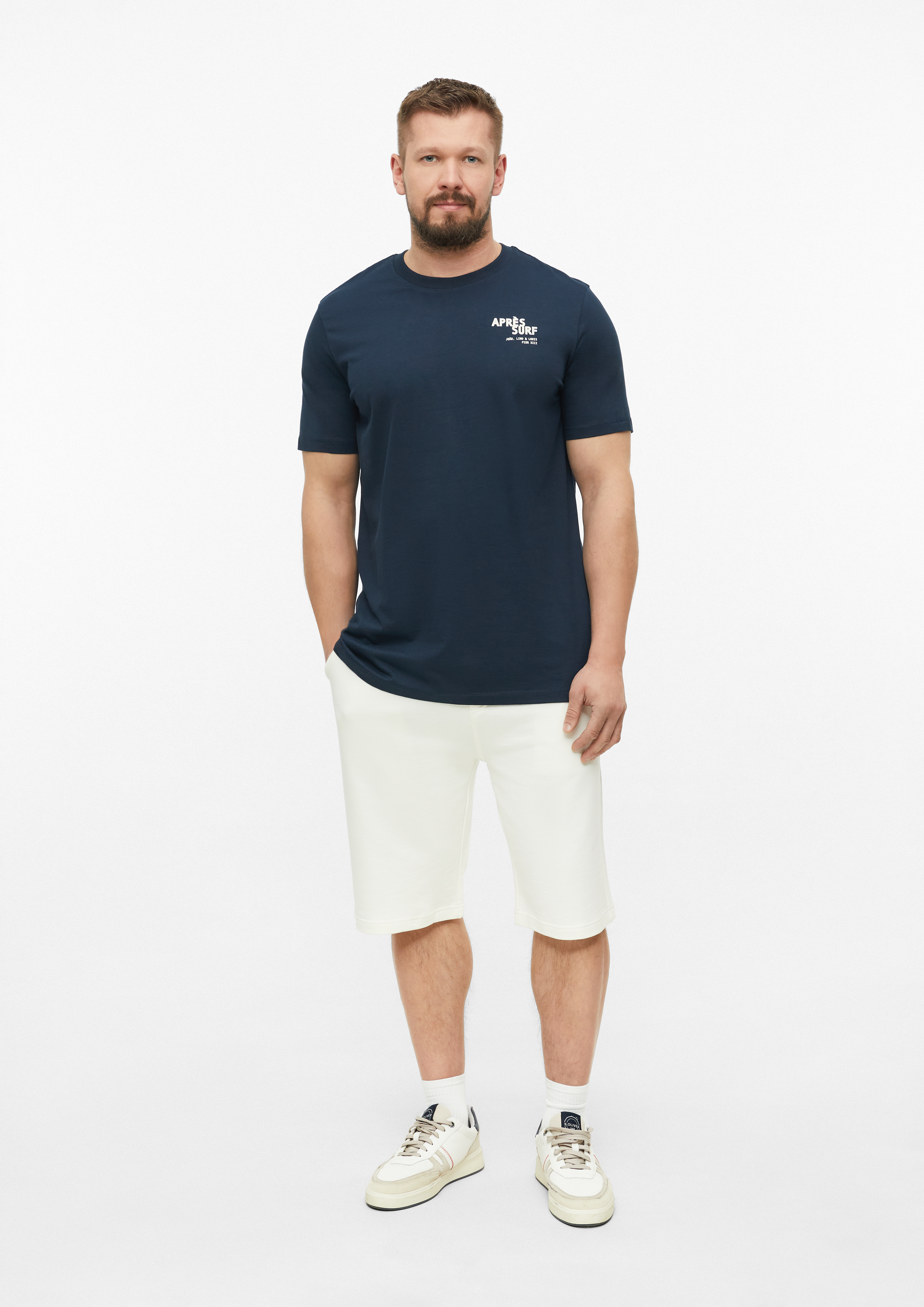 Muškarci majica u boji plava od s.Oliver Men Tall Sizes