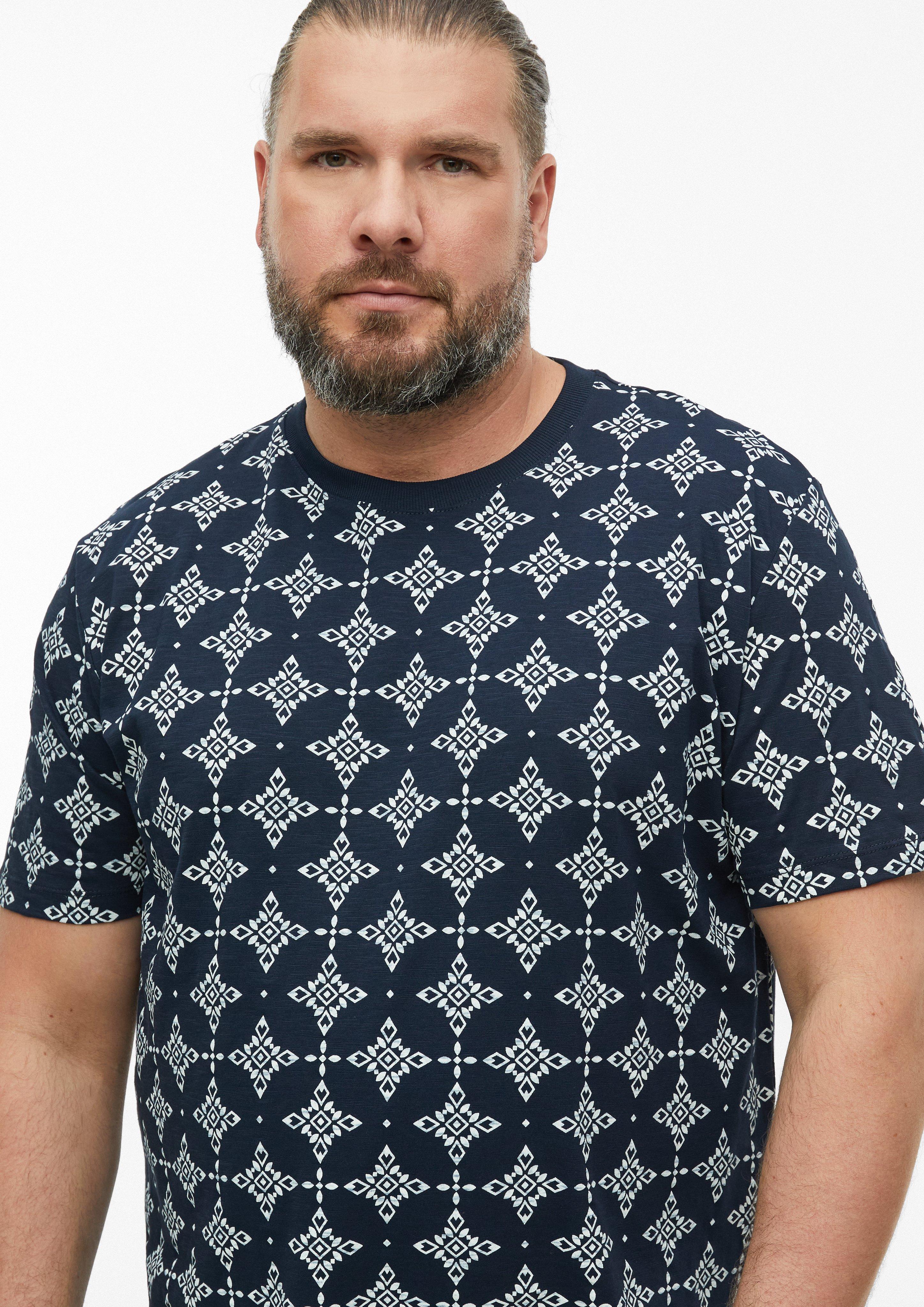 Herren T-Shirt in blau von s.Oliver Men Big Sizes