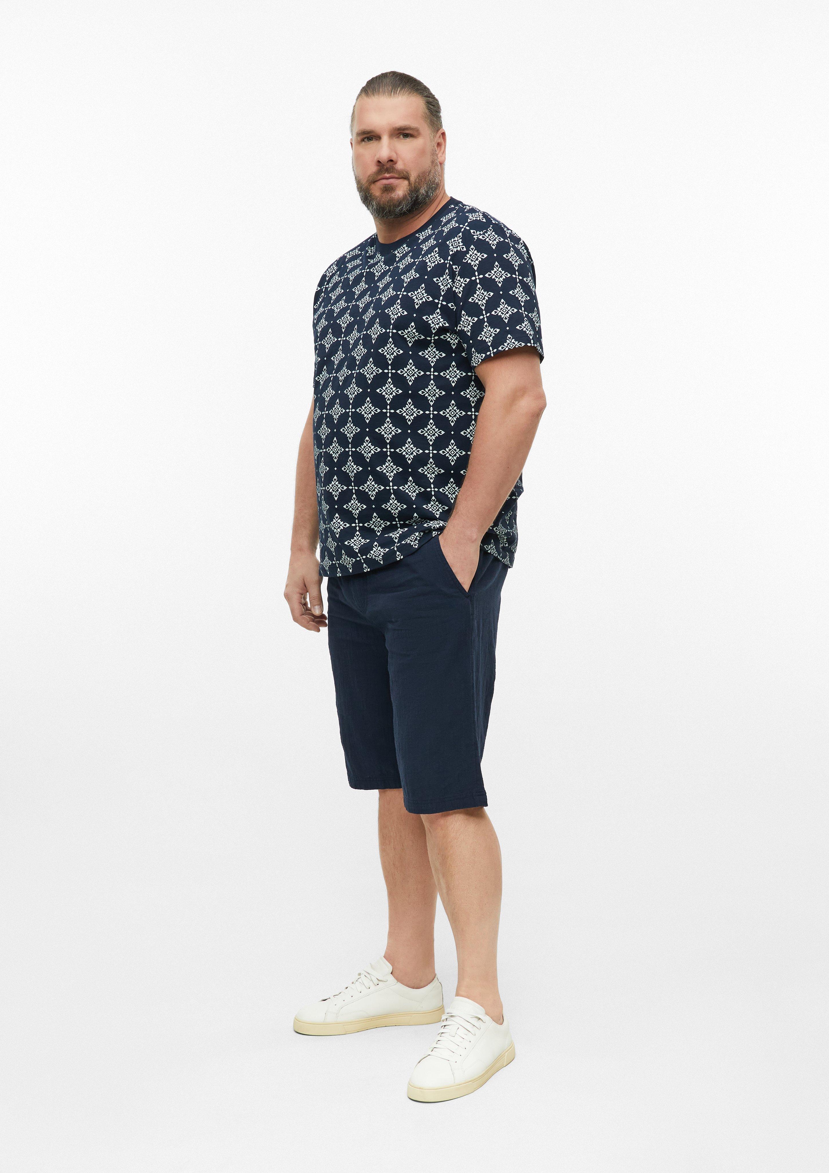Herren T-Shirt in blau von s.Oliver Men Big Sizes