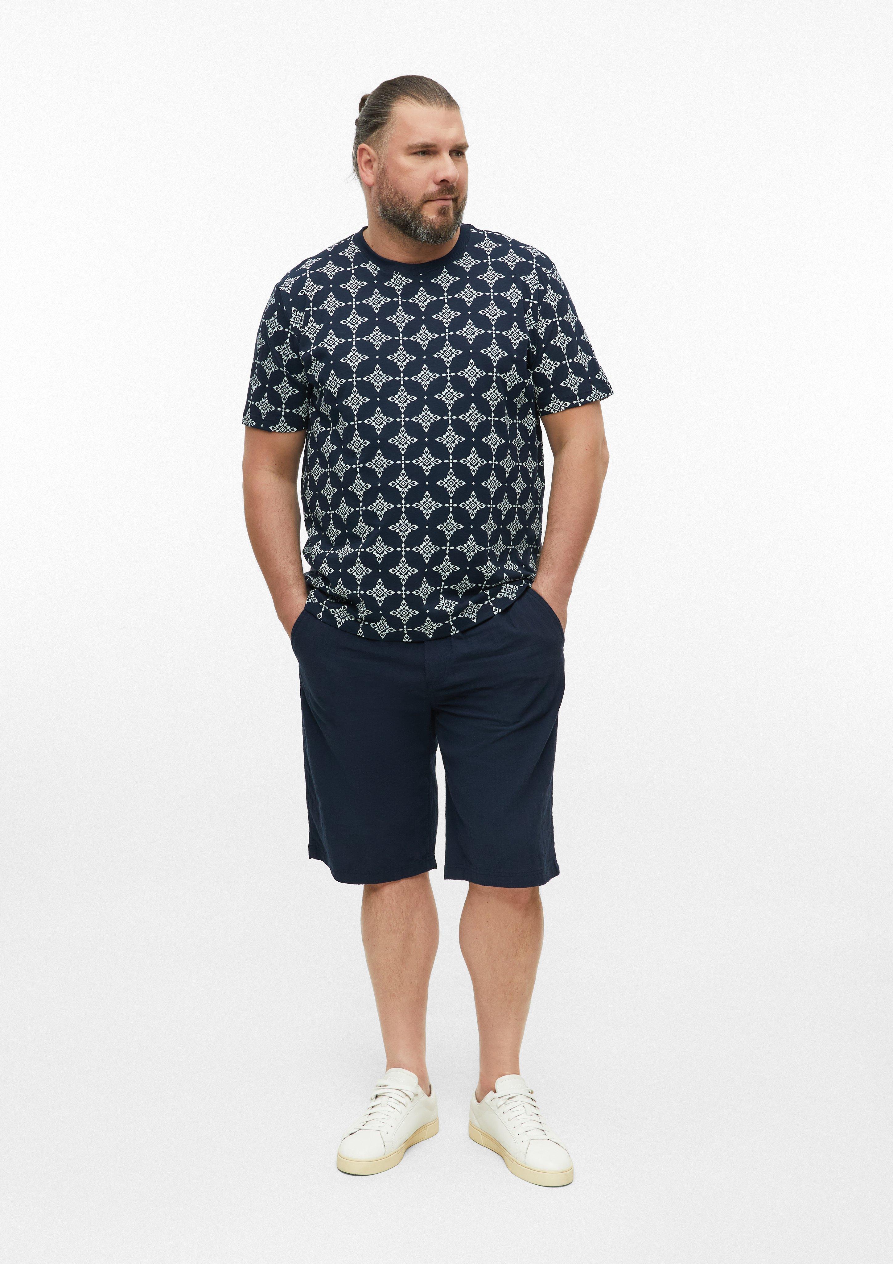 Herren T-Shirt in blau von s.Oliver Men Big Sizes
