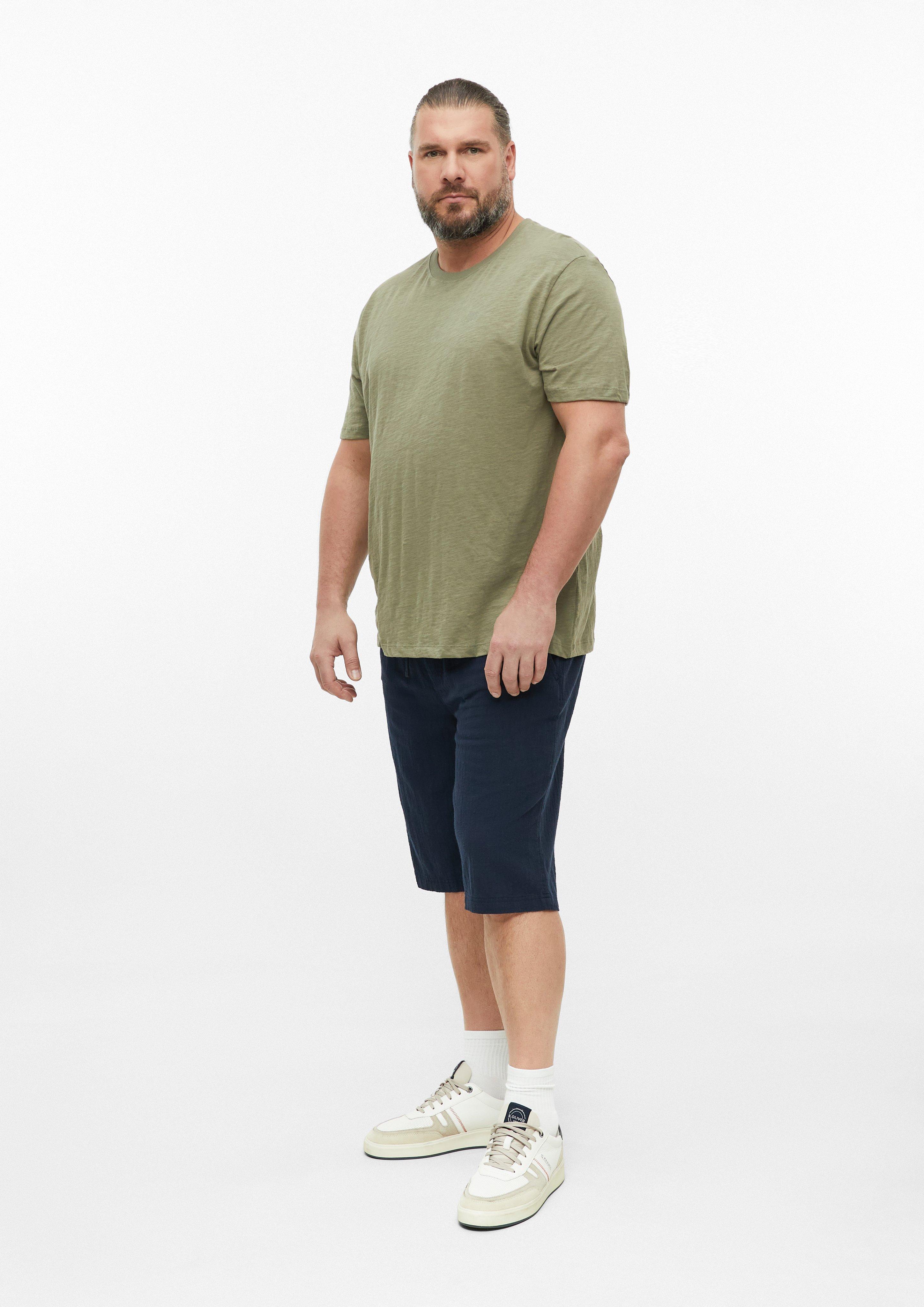 Herren T-Shirt in olive von s.Oliver Men Big Sizes