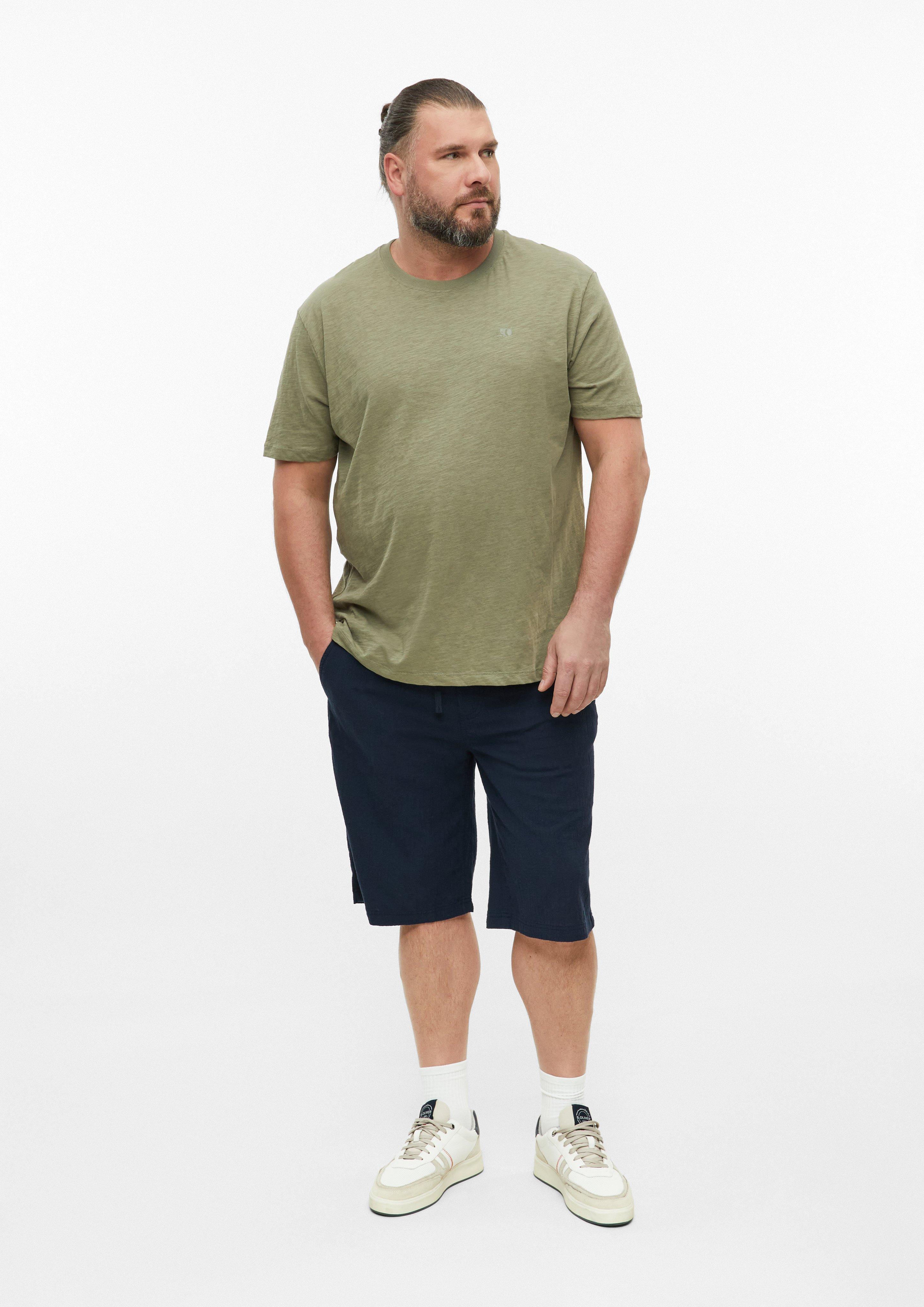 Herren T-Shirt in olive von s.Oliver Men Big Sizes